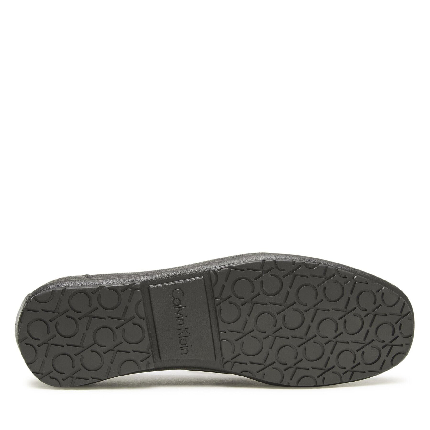 Calvin Klein Мокасини Logo Hw Driver Mono HM0HM00843 Черен - Pepit.bg