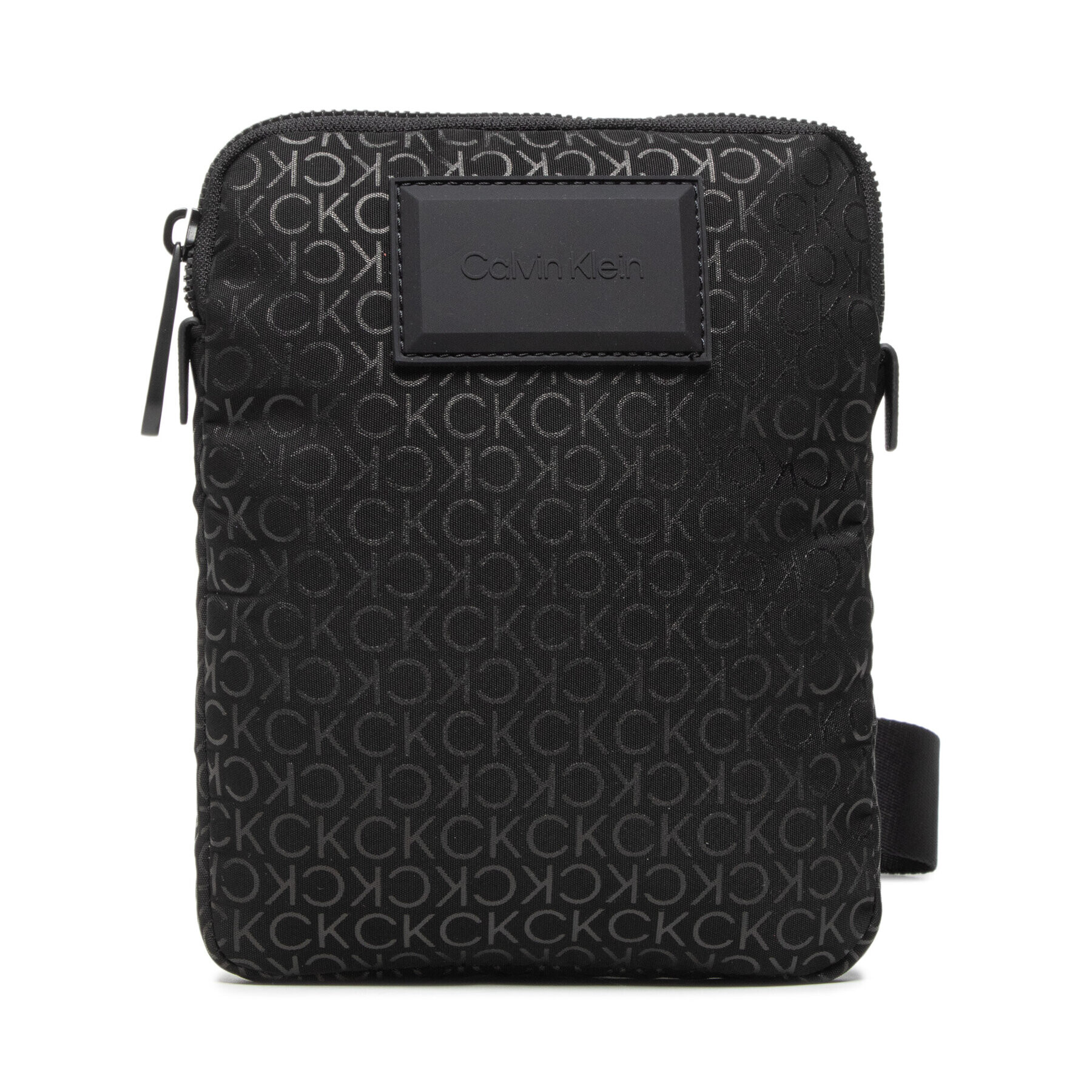 Calvin Klein Мъжка чантичка Ck Code Flatpack S Mono K50K508761 Черен - Pepit.bg
