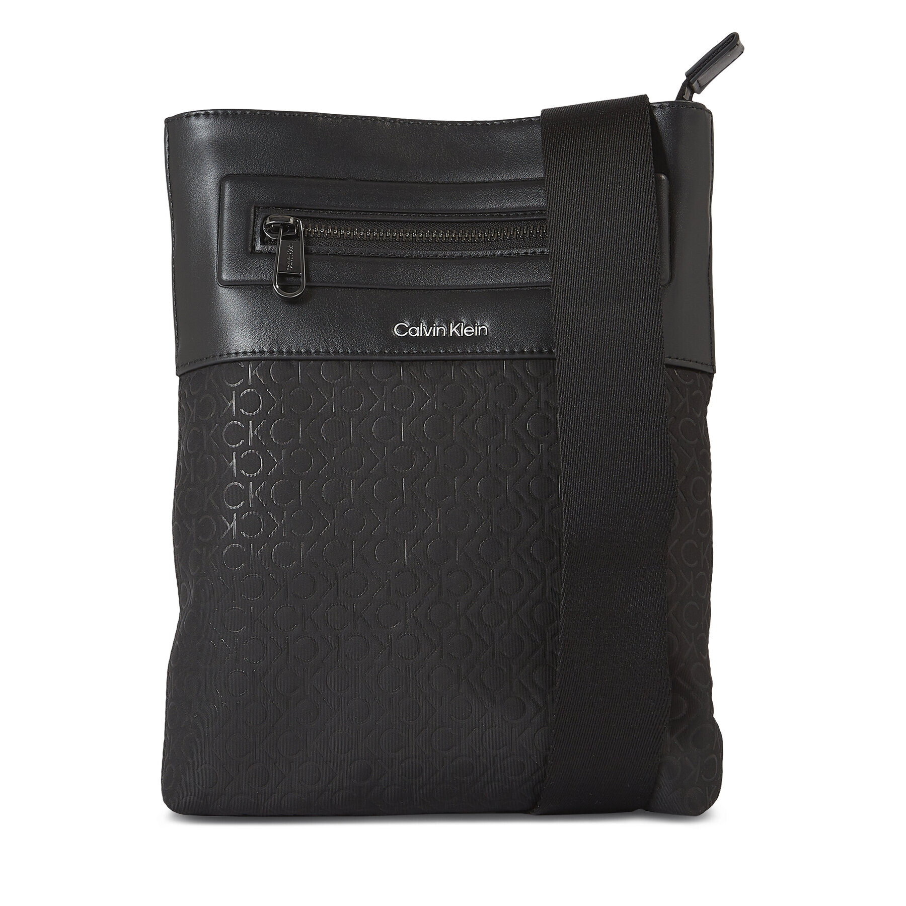 Calvin Klein Мъжка чантичка Ck Elevated Flatpack Repreve K50K510823 Черен - Pepit.bg