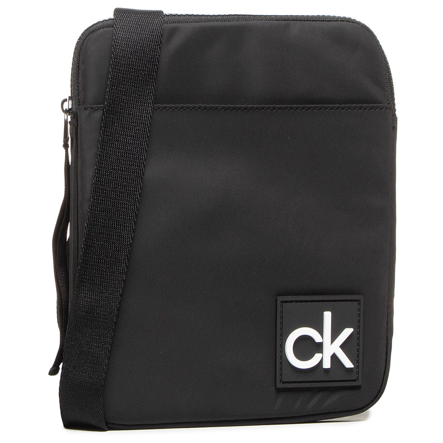 Calvin Klein Мъжка чантичка Flat Pack K50K506015 Черен - Pepit.bg