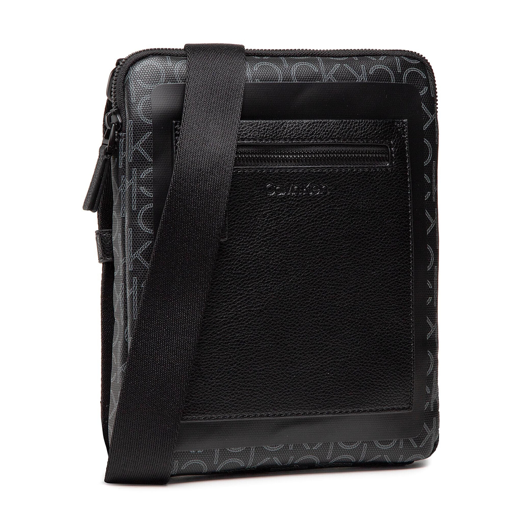 Calvin Klein Мъжка чантичка Flatpack K50K506996 Черен - Pepit.bg