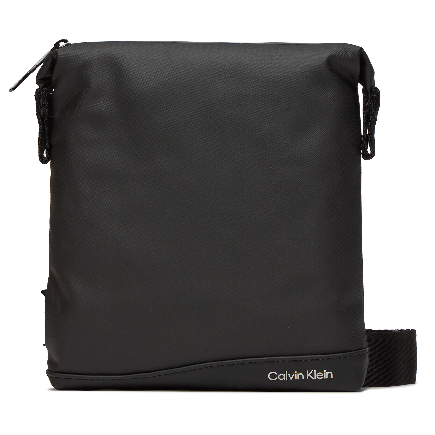 Calvin Klein Мъжка чантичка Rubberized Conv Flatpack K50K511254 Черен - Pepit.bg