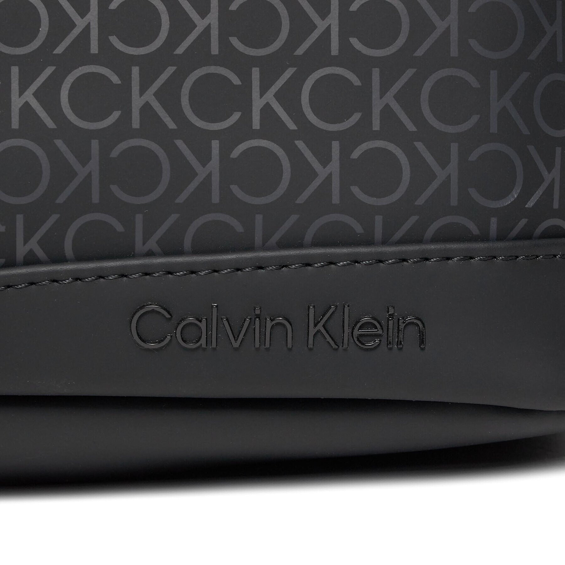 Calvin Klein Мъжка чантичка Rubberized Wide Base Xover Mono K50K511714 Черен - Pepit.bg