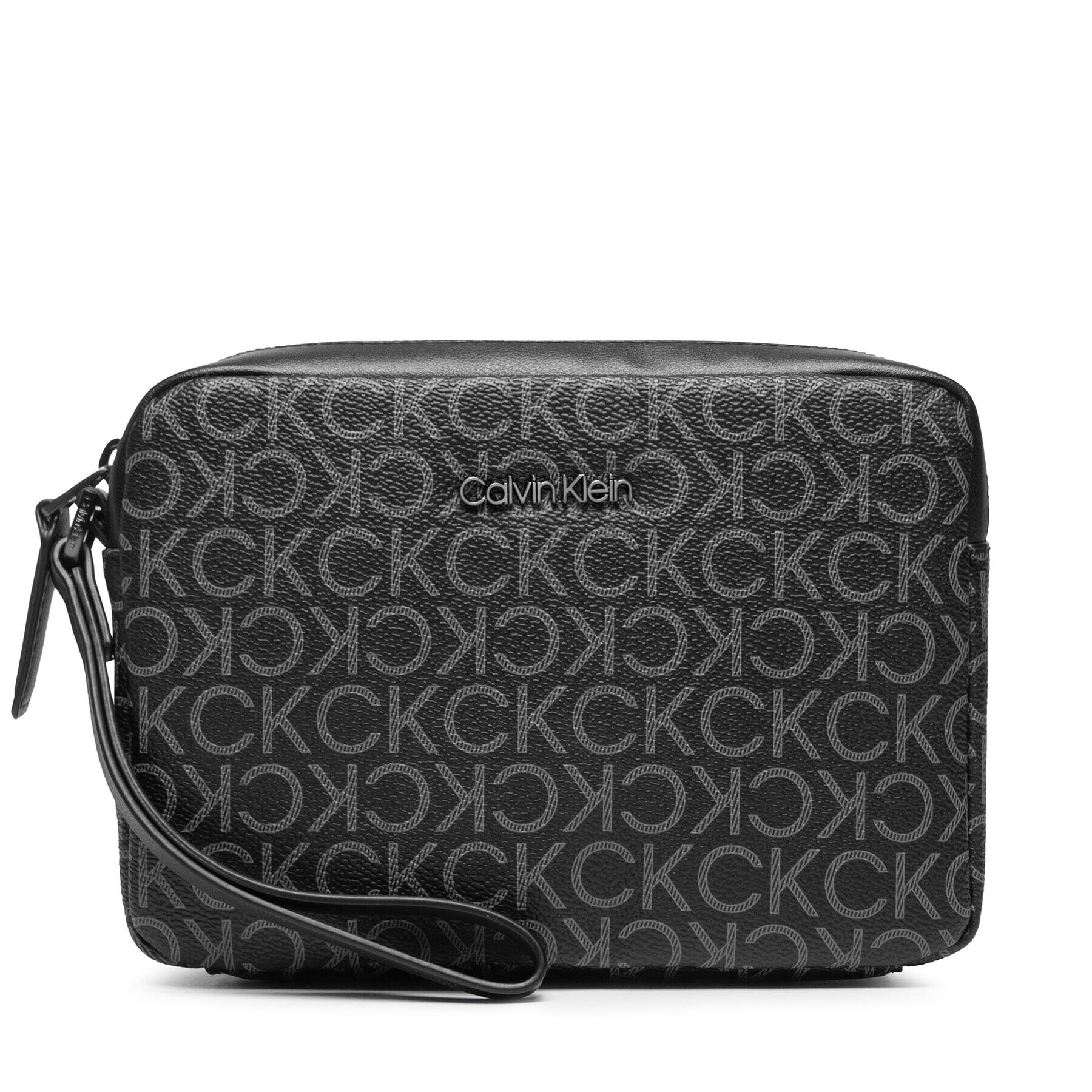Calvin Klein Мъжка чантичка Warmth Monogram Compact Case K50K507810 Черен - Pepit.bg