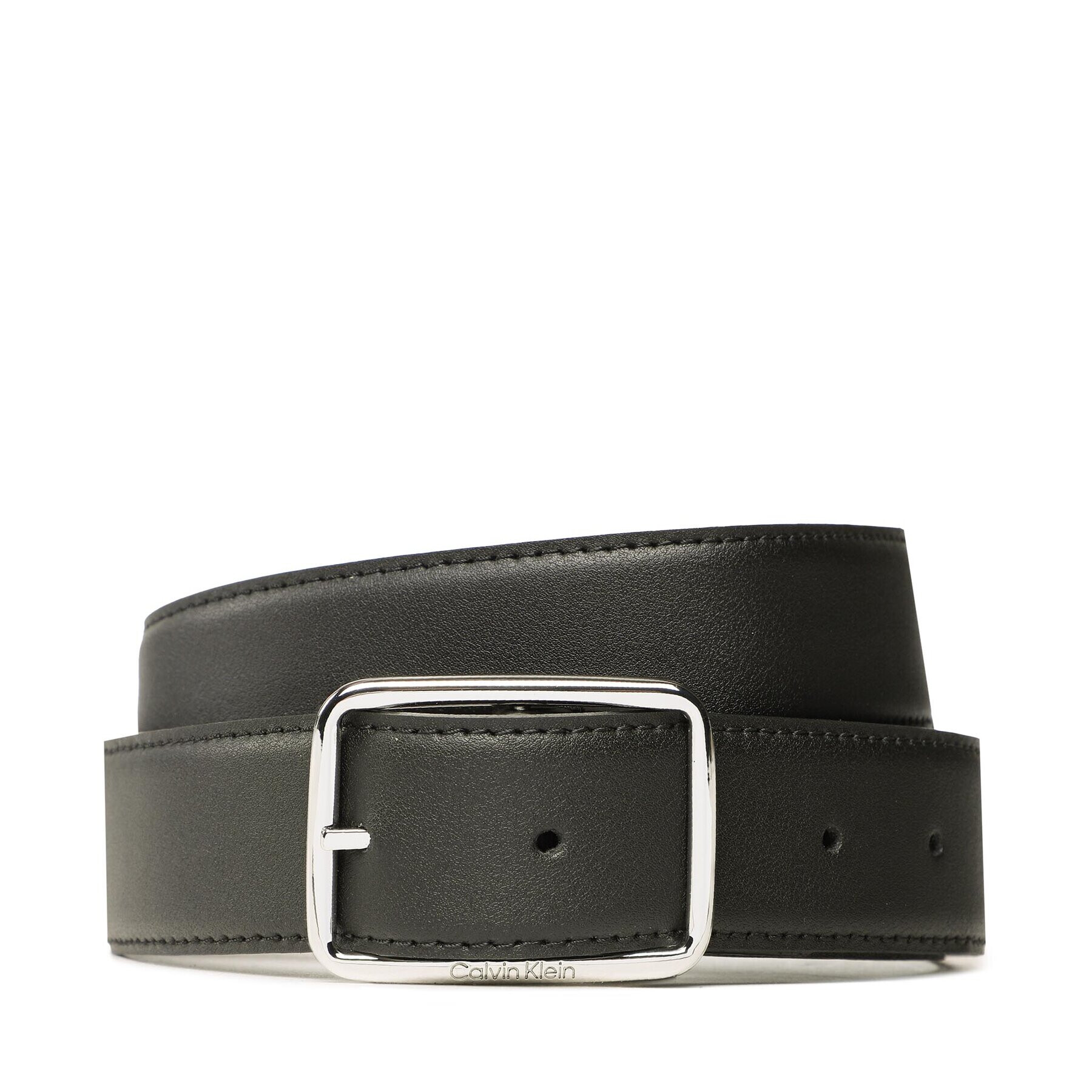 Calvin Klein Мъжки колан Adj Double Frame 35Mm K50K510362 Черен - Pepit.bg