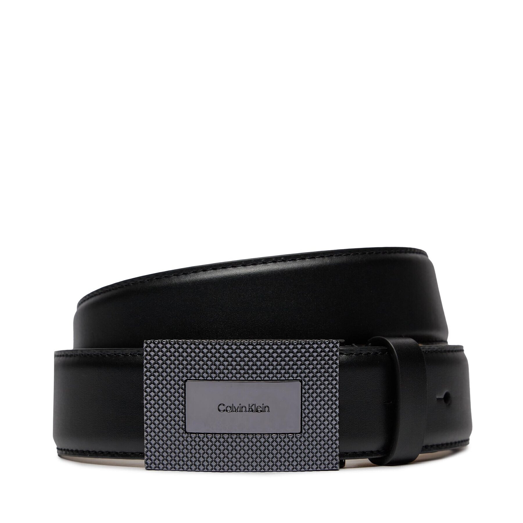 Calvin Klein Мъжки колан Adj Formal Pique Plaque 35Mm K50K511357 Черен - Pepit.bg