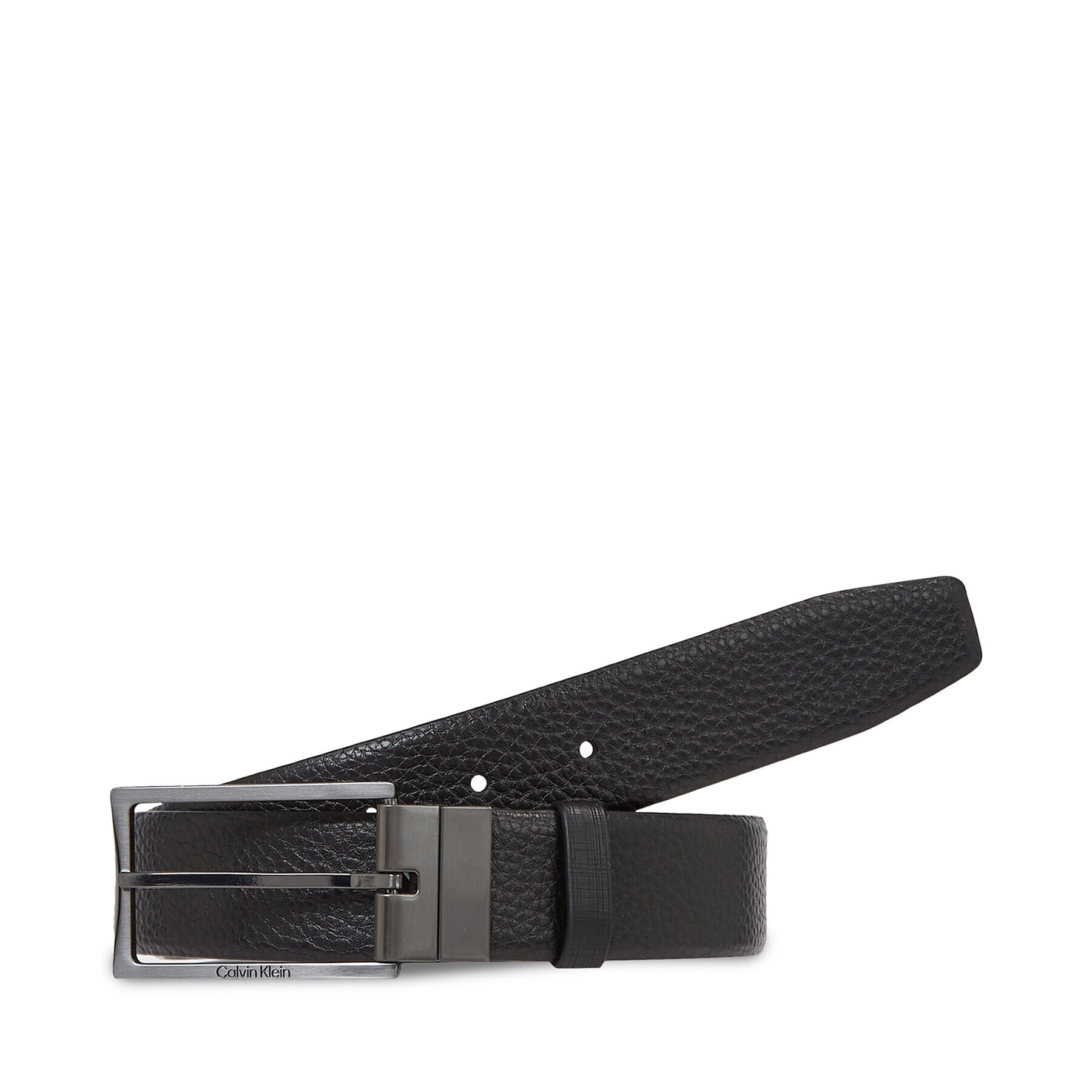 Calvin Klein Мъжки колан Adj/Rev Slim Frame Tex K50K510932 Черен - Pepit.bg