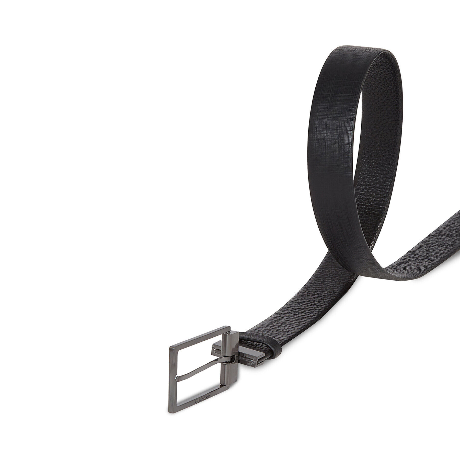 Calvin Klein Мъжки колан Adj/Rev Slim Frame Tex K50K510932 Черен - Pepit.bg