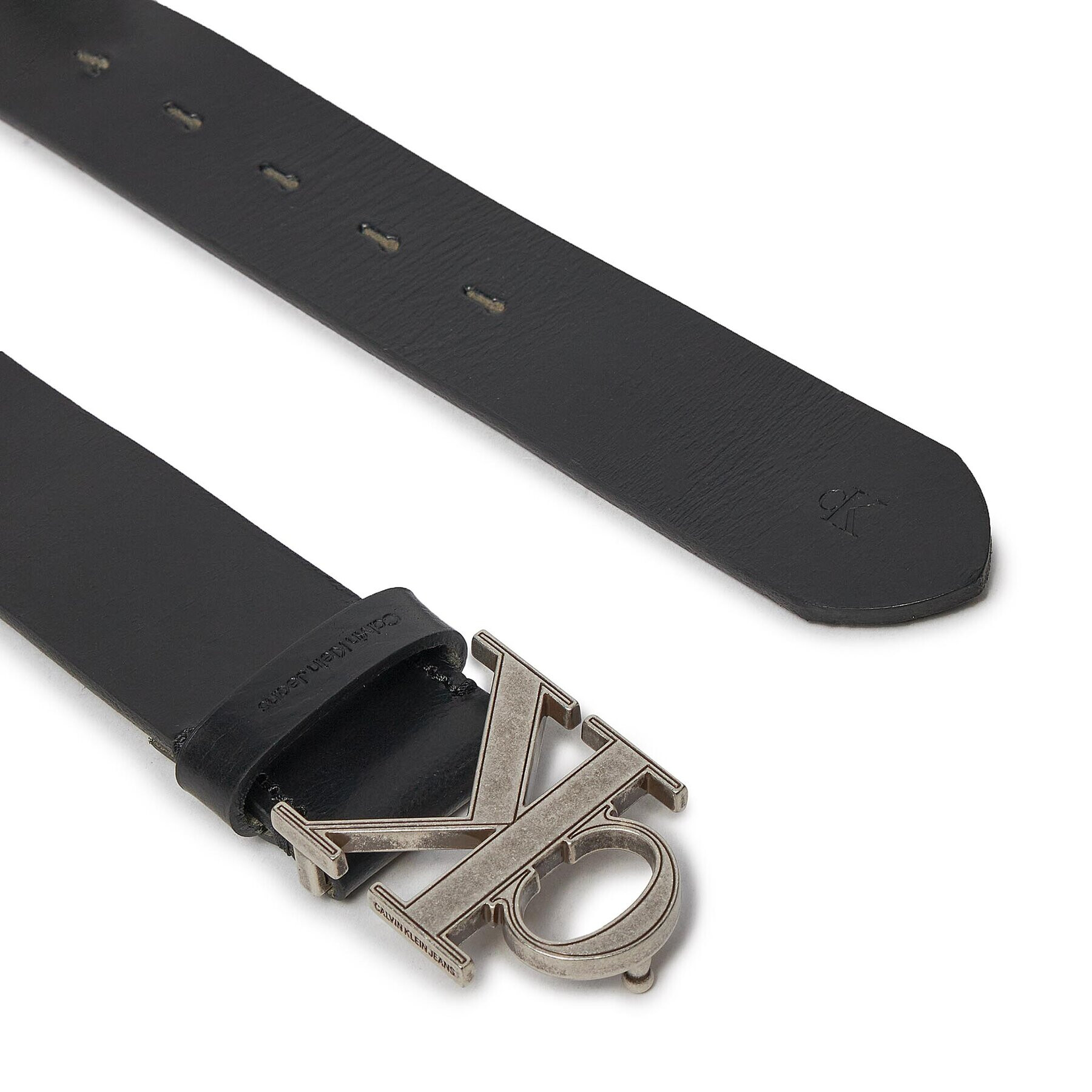 Calvin Klein Мъжки колан Monogram Hardware 35Mm K50K510063 Черен - Pepit.bg