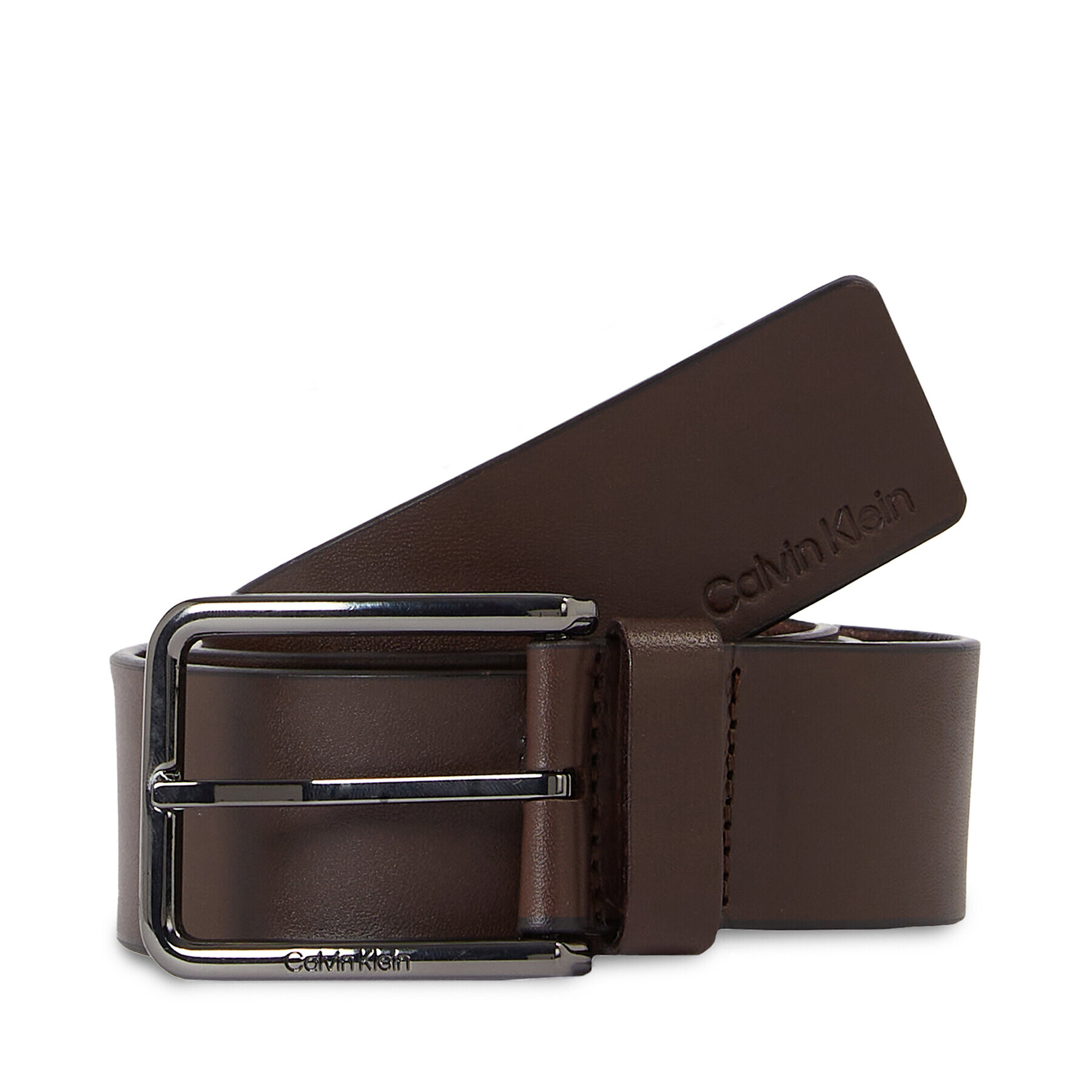 Calvin Klein Мъжки колан Warmth K50K510637 Кафяв - Pepit.bg