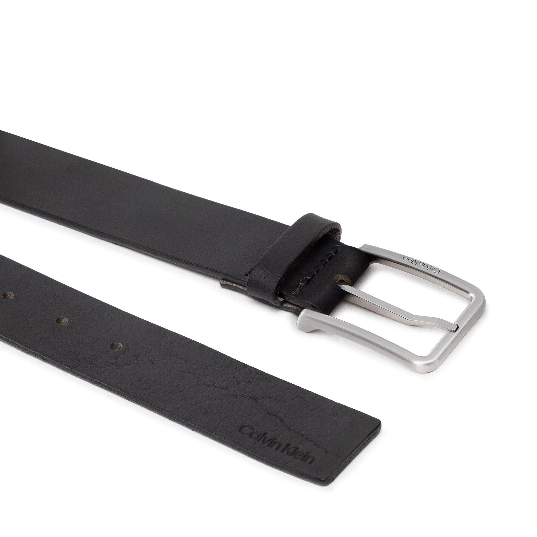 Calvin Klein Мъжки колан Warmth Oiled Grain 35Mm K50K509654 Черен - Pepit.bg