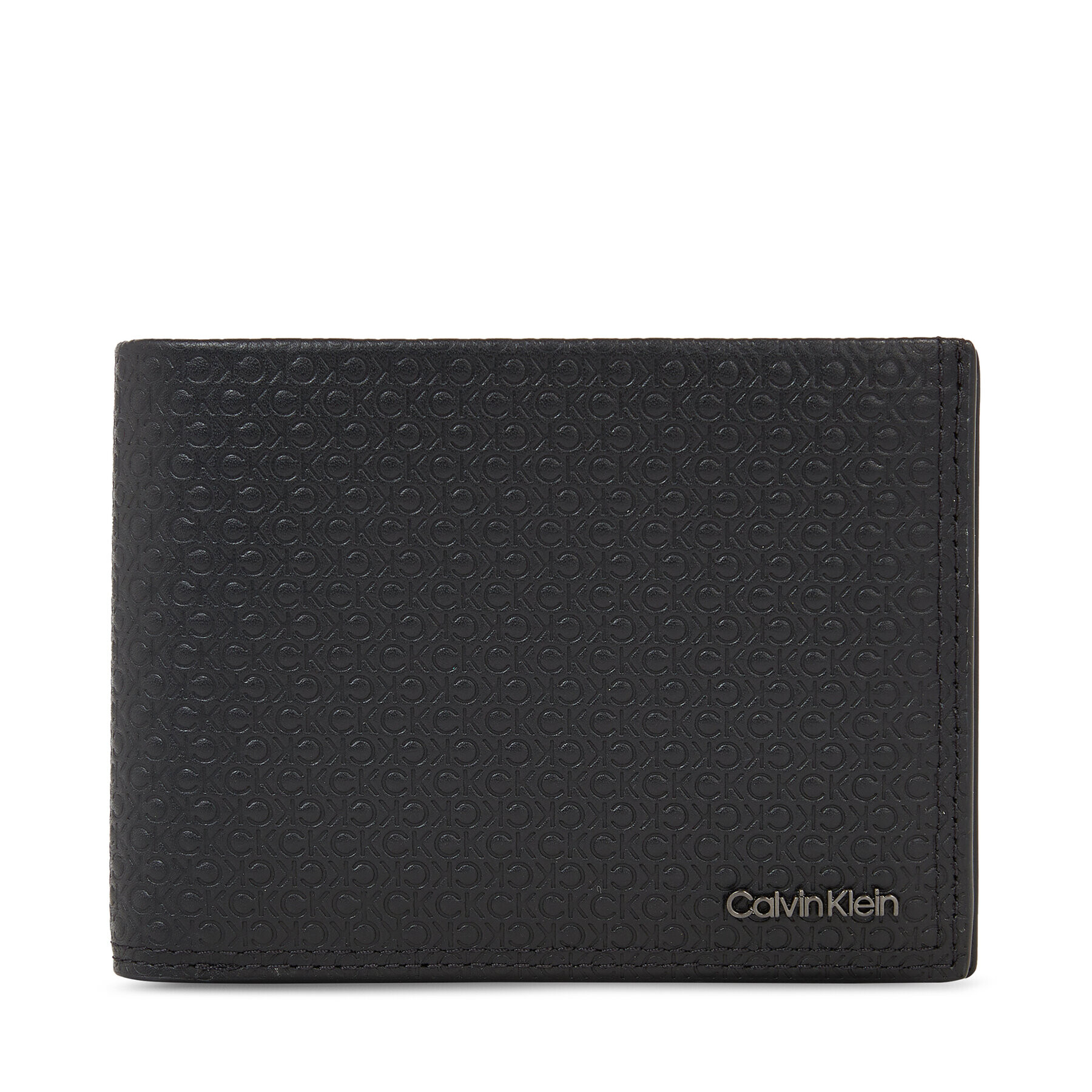 Calvin Klein Мъжки портфейл Minimalism Trifold 10Cc W/Coin K50K510902 Черен - Pepit.bg