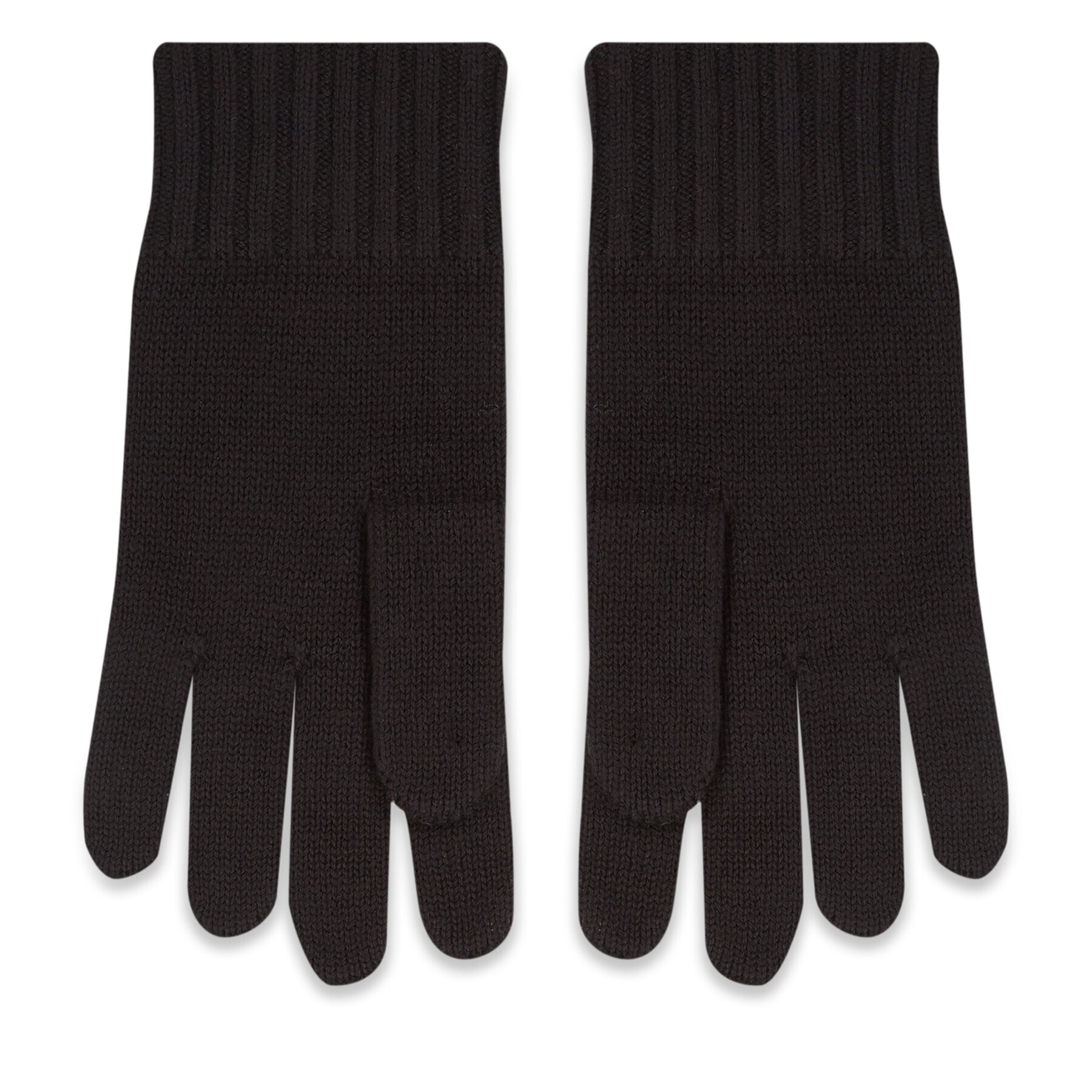 Calvin Klein Мъжки ръкавици Classic Cotton Rib Gloves K50K511011 Черен - Pepit.bg