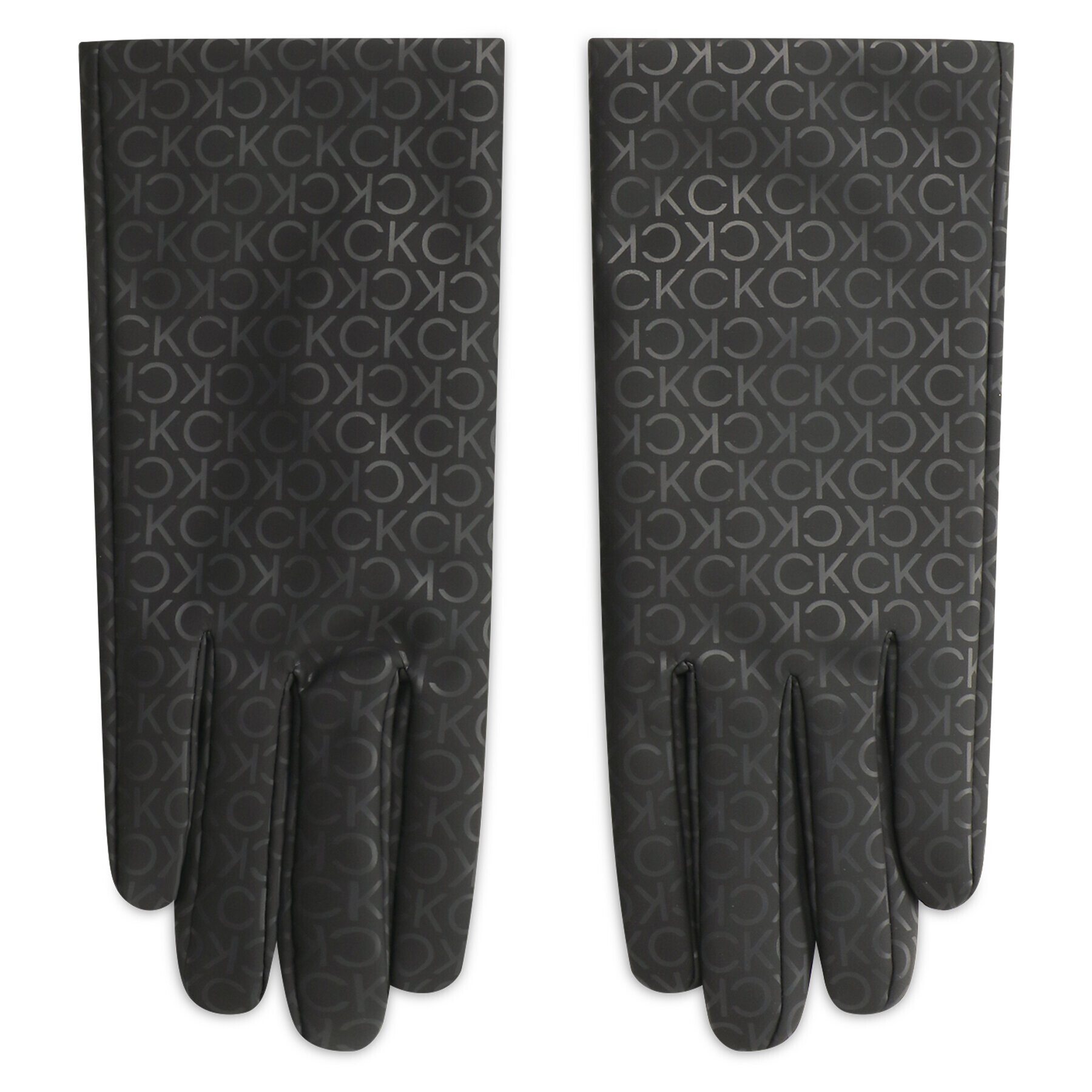 Calvin Klein Мъжки ръкавици Rubberized Gloves Warm Lined K50K509543 Черен - Pepit.bg