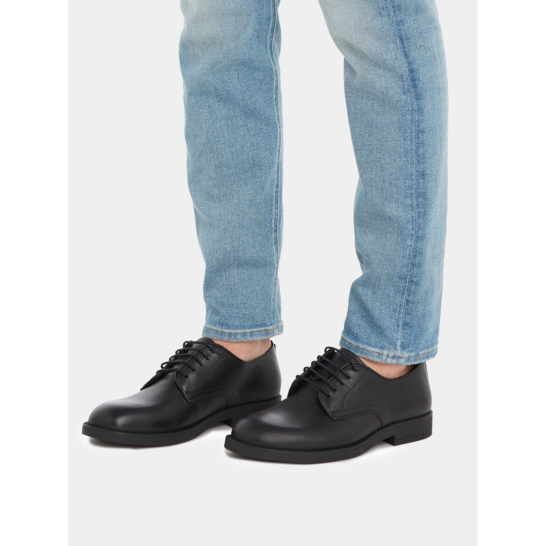 Calvin Klein Обувки Derby Pb HM0HM01246 Черен - Pepit.bg