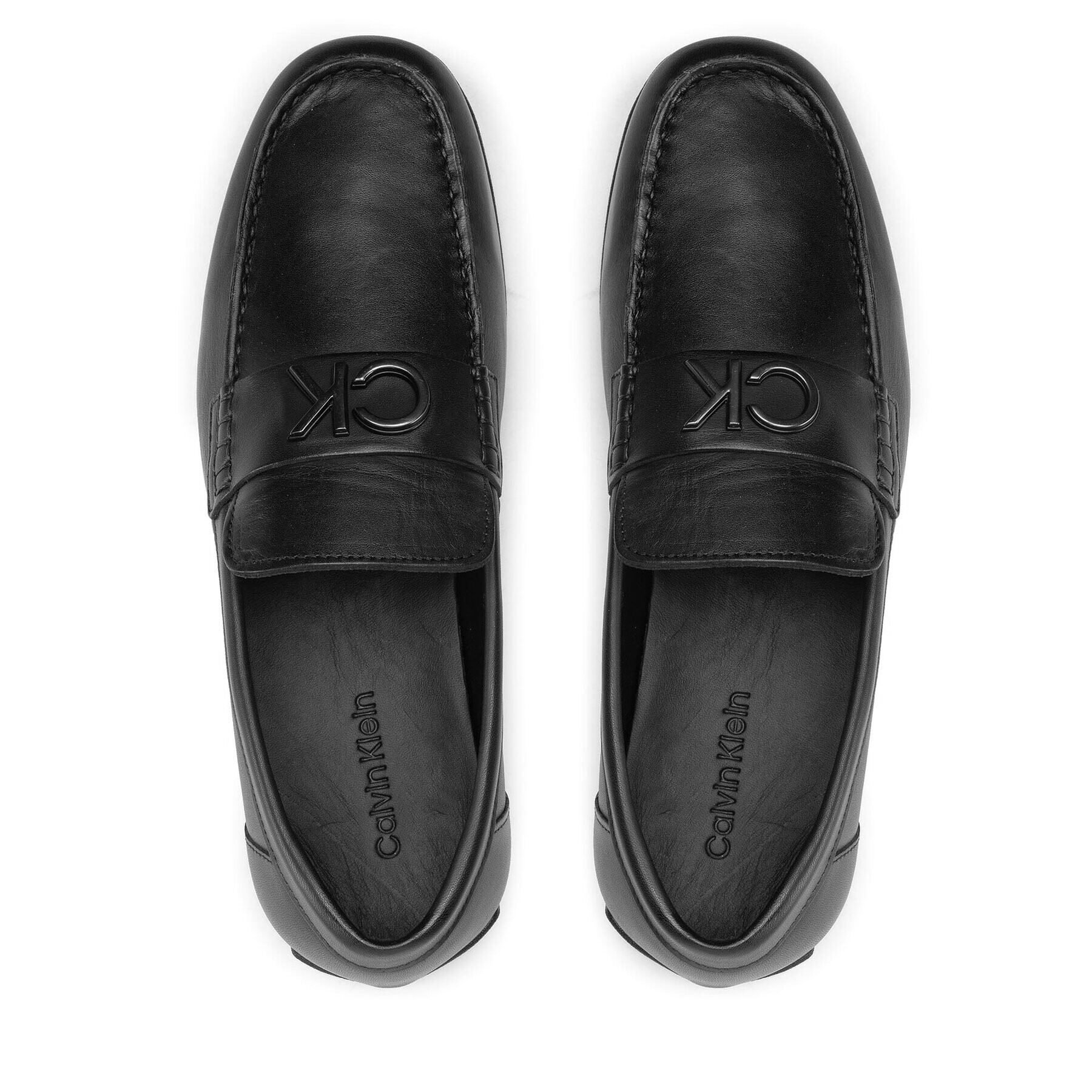 Calvin Klein Обувки Dricing Shoe Bold Logo HM0HM00519 Черен - Pepit.bg