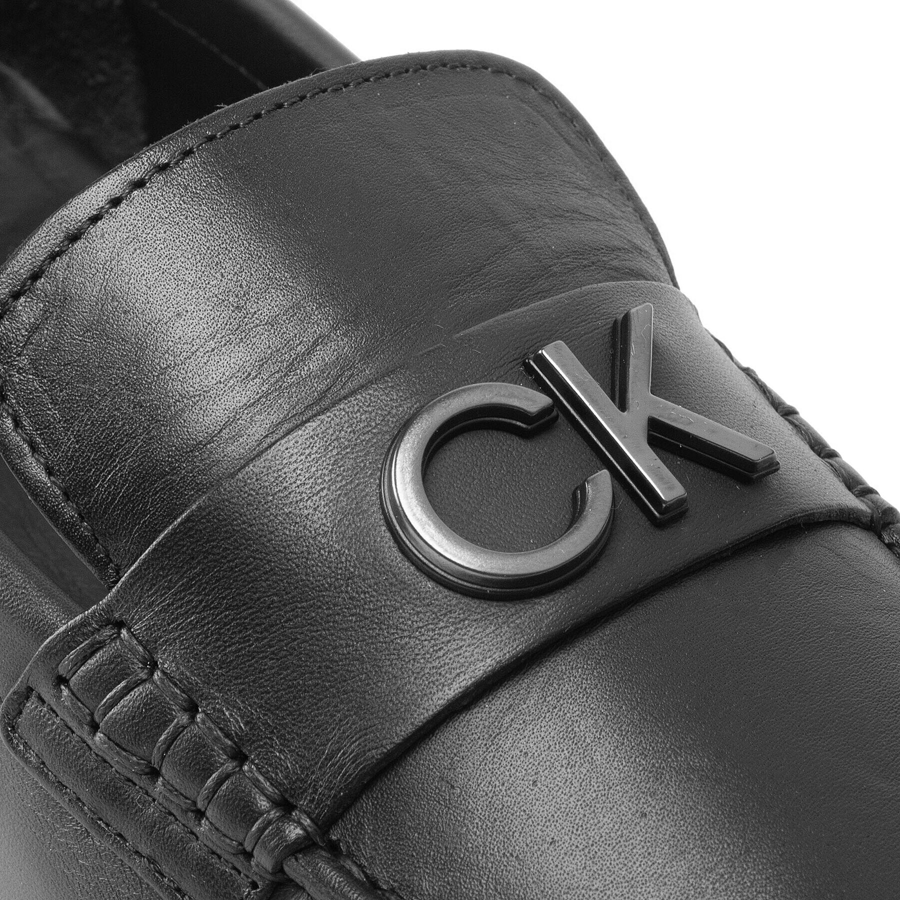 Calvin Klein Обувки Dricing Shoe Bold Logo HM0HM00519 Черен - Pepit.bg