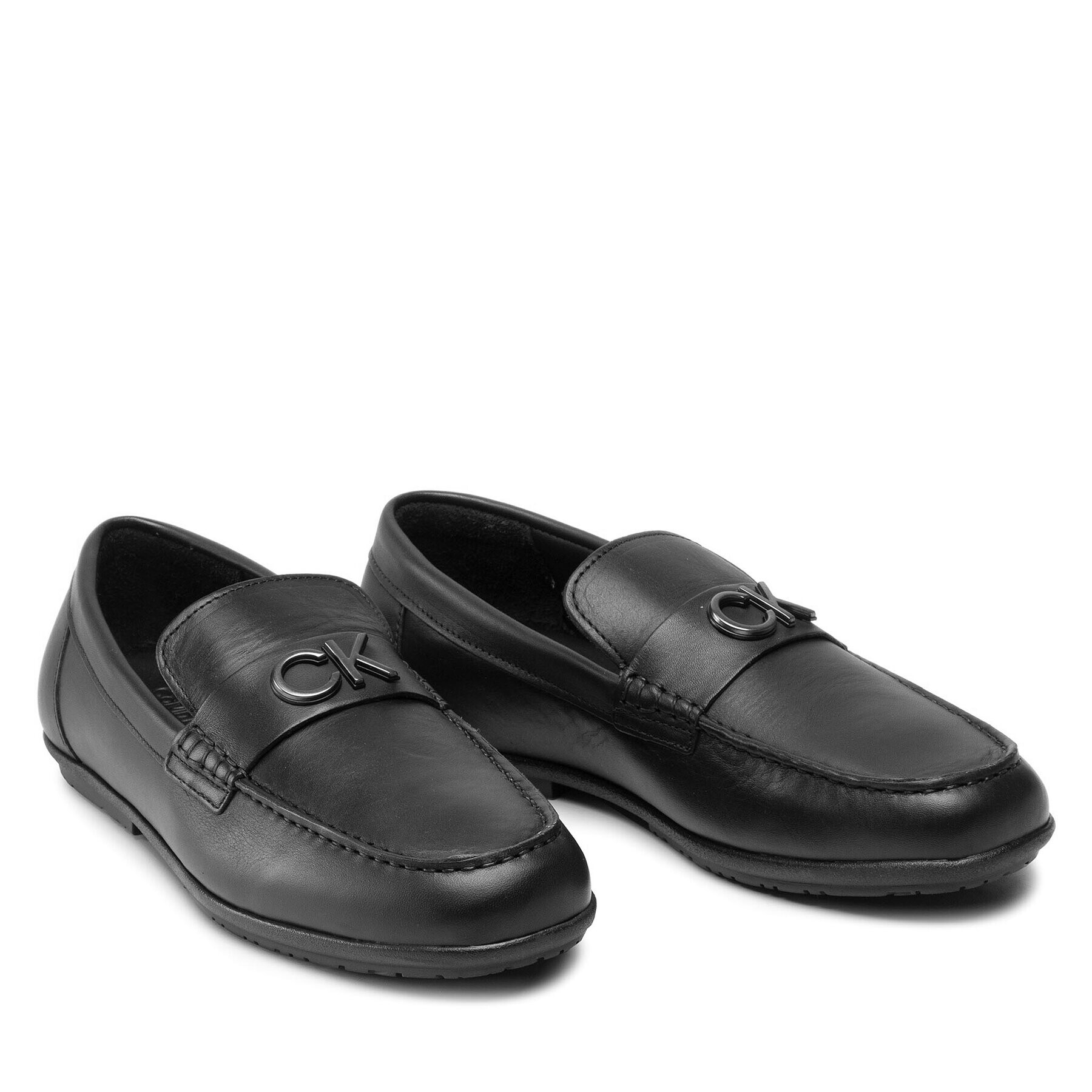 Calvin Klein Обувки Dricing Shoe Bold Logo HM0HM00519 Черен - Pepit.bg