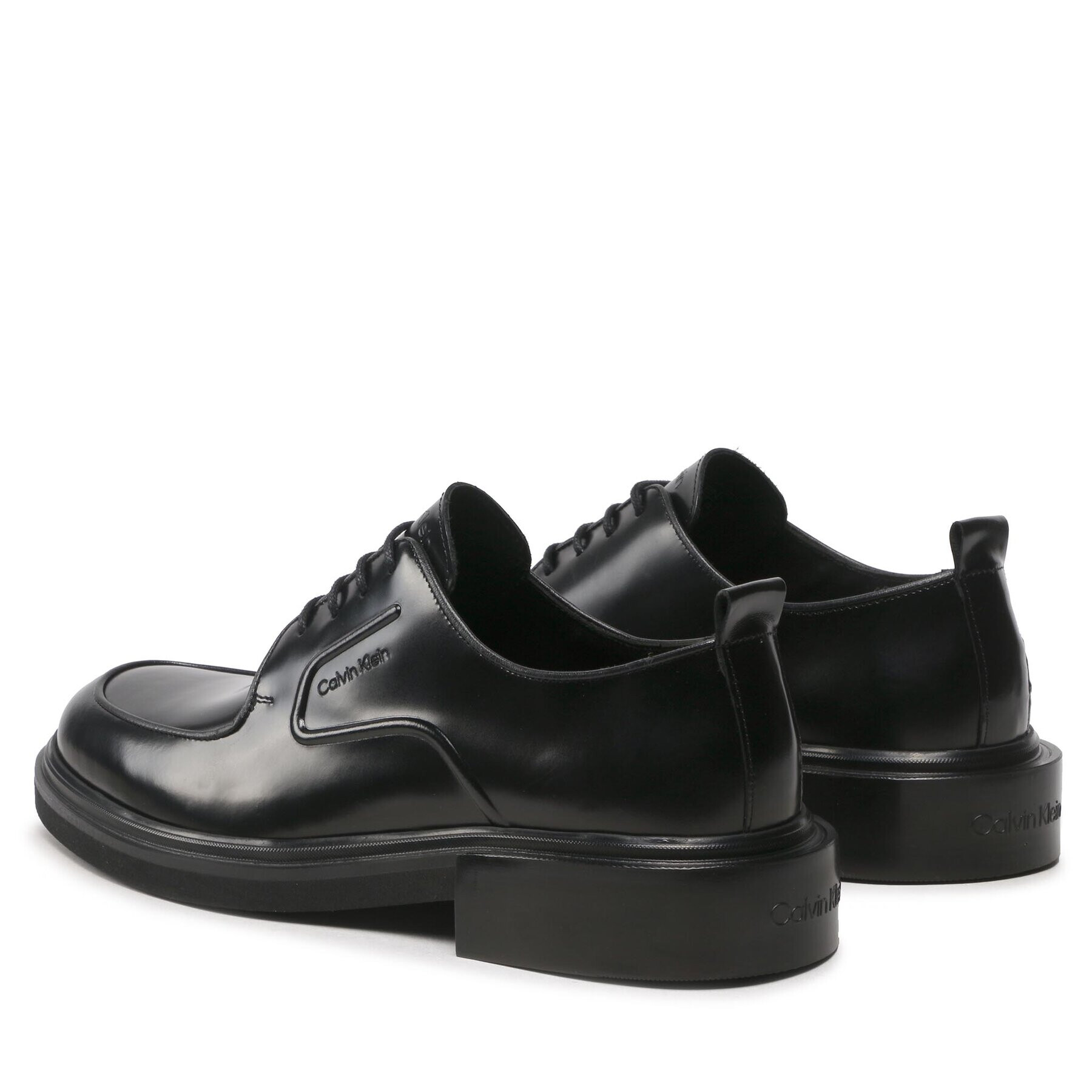Calvin Klein Обувки Lace Up Derby Hf HM0HM00932 Черен - Pepit.bg