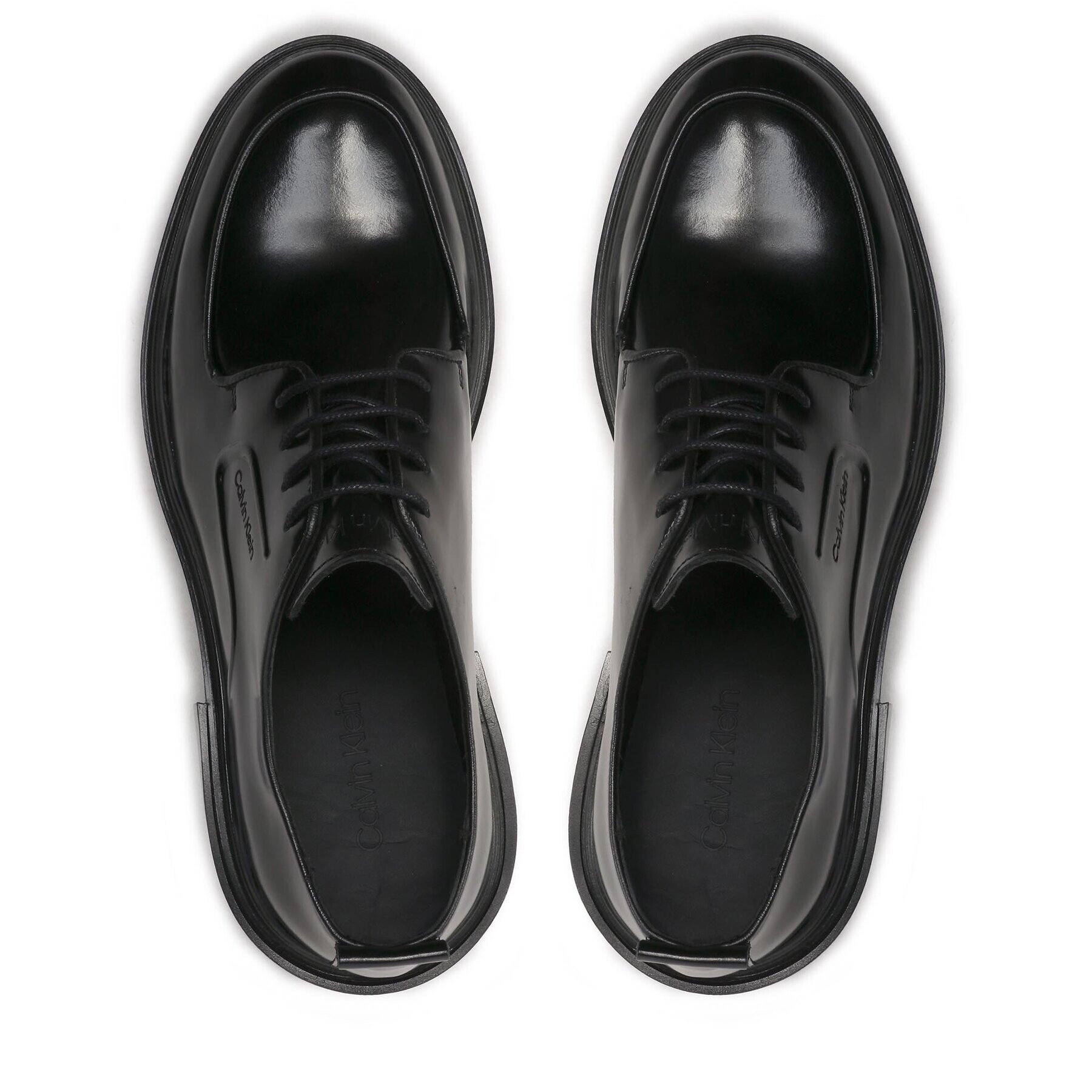 Calvin Klein Обувки Lace Up Derby Hf HM0HM00932 Черен - Pepit.bg
