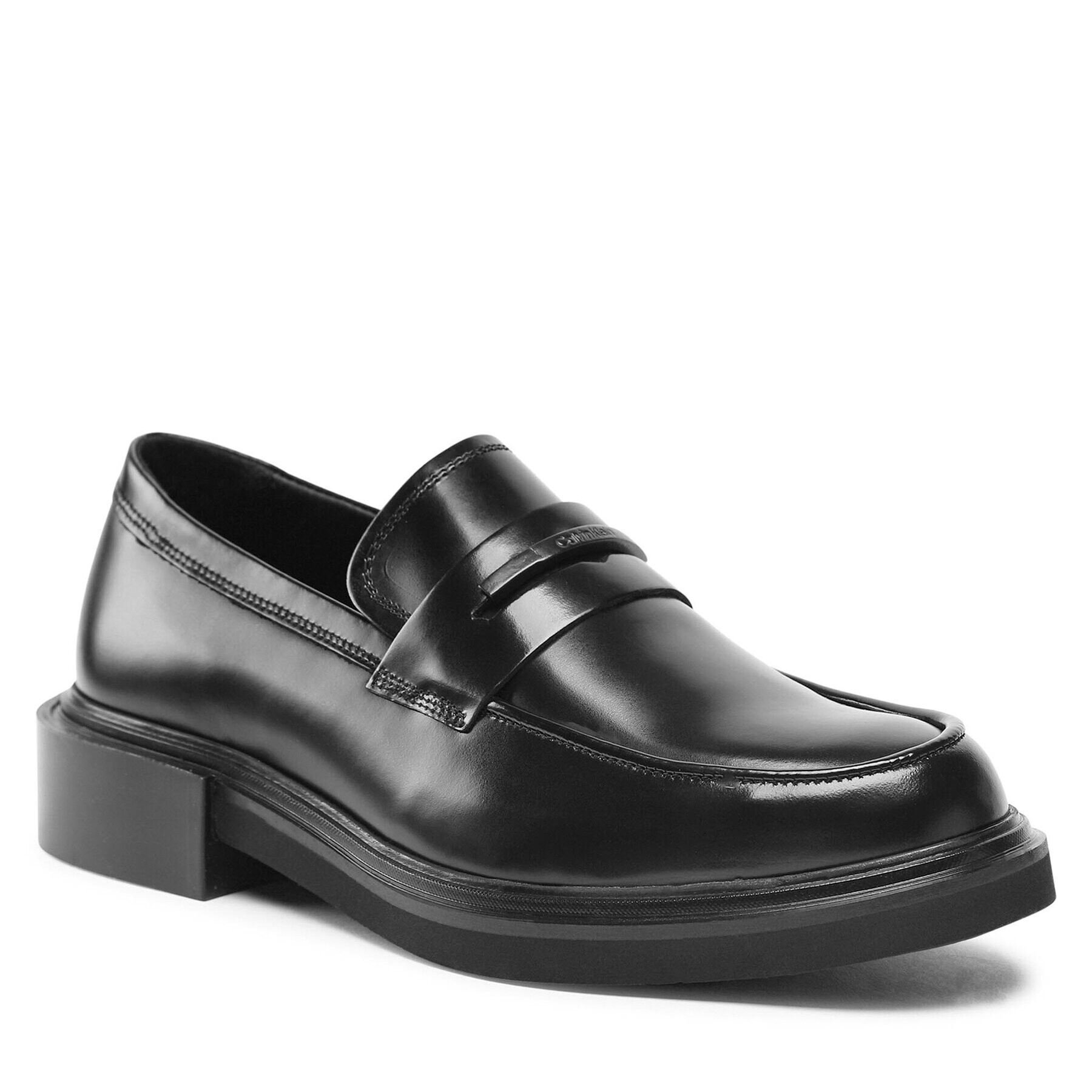 Calvin Klein Обувки Maccasin Hardware HM0HM00968 Черен - Pepit.bg