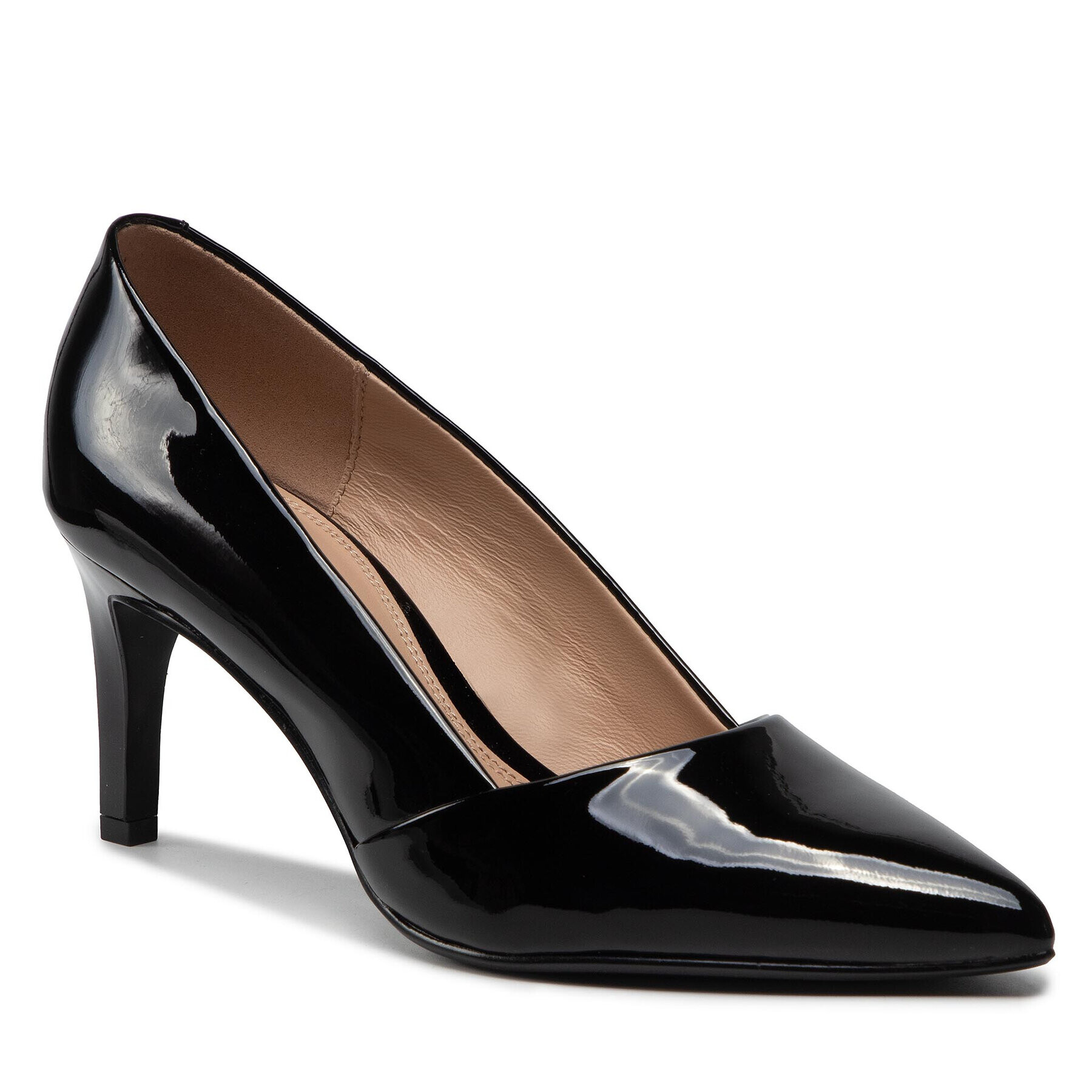 Calvin Klein Обувки на ток Essential Pump 70 HW0HW00833 Черен - Pepit.bg