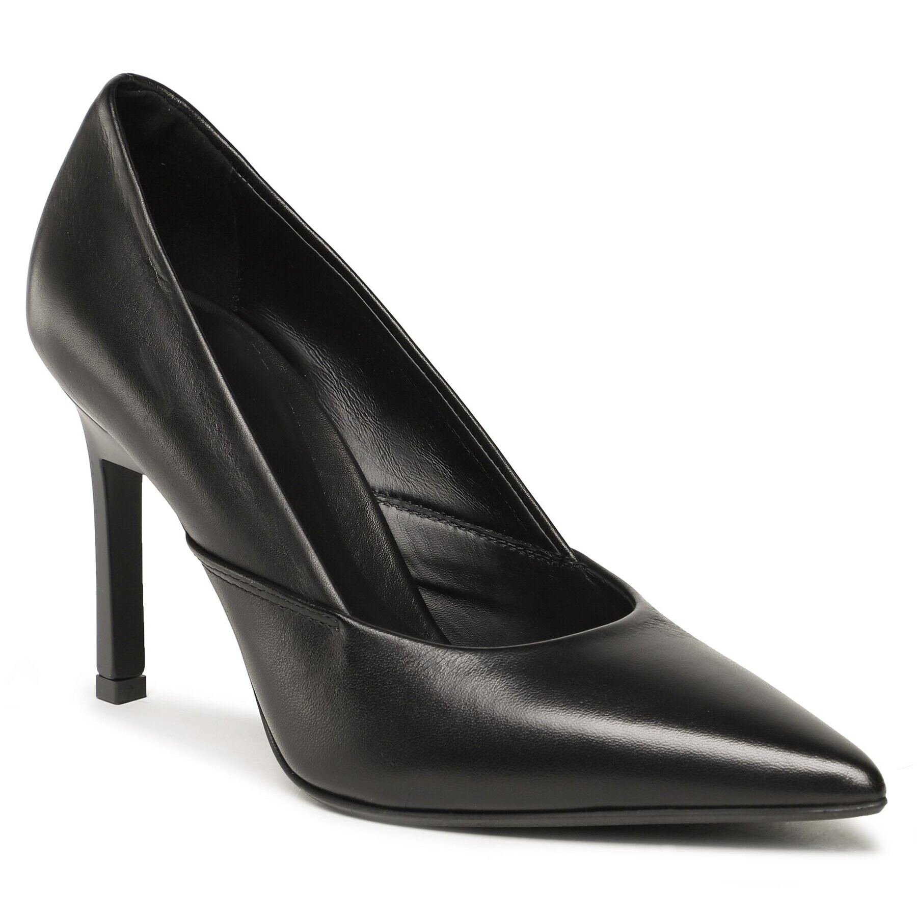 Calvin Klein Обувки на ток Geo Striletto Pump 90Hh HW0HW01769 Черен - Pepit.bg