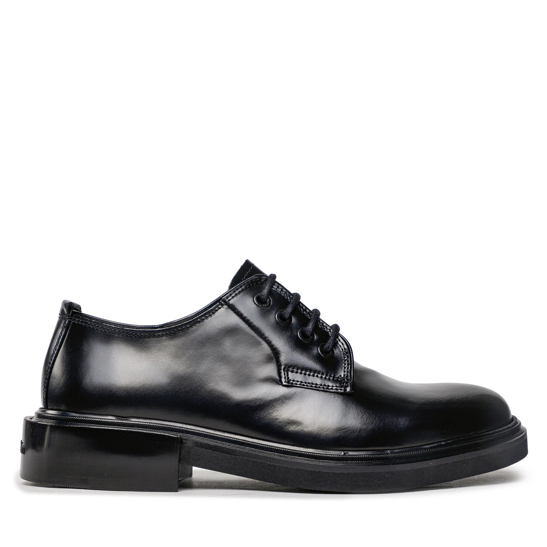 Calvin Klein Обувки Postman Derby HM0HM01244 Черен - Pepit.bg