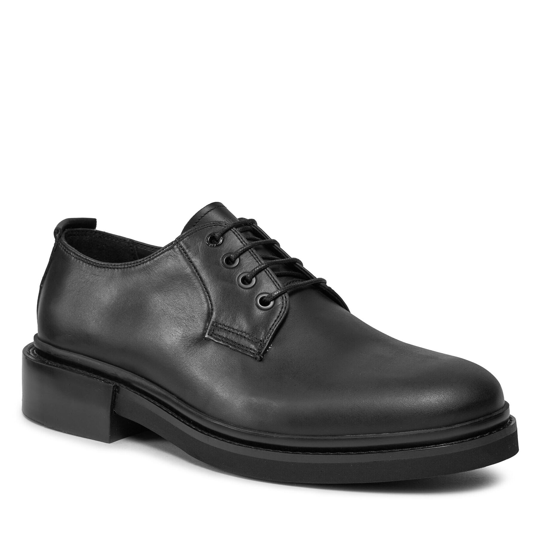 Calvin Klein Обувки Postman Derby HM0HM01356 Сив - Pepit.bg