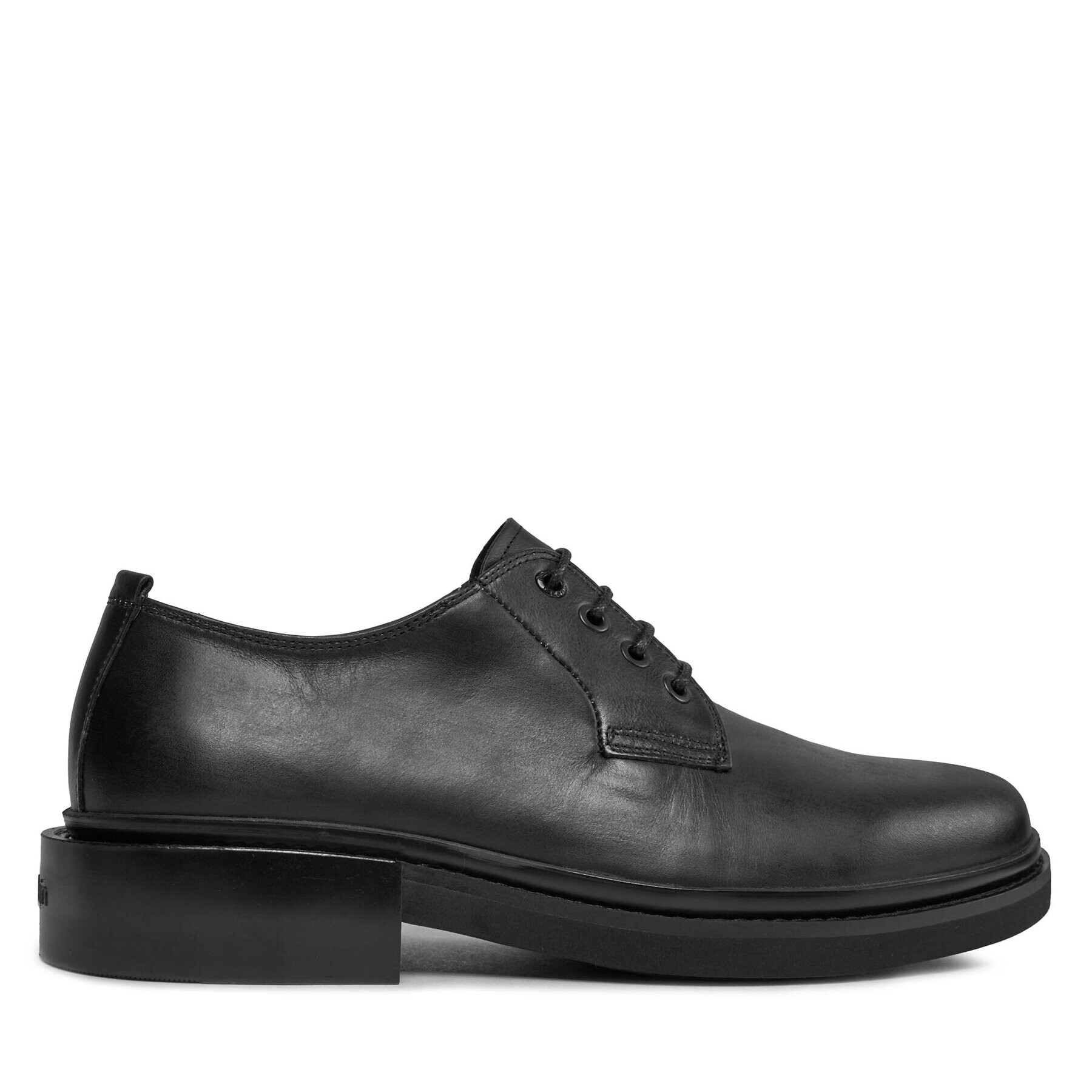 Calvin Klein Обувки Postman Derby HM0HM01356 Сив - Pepit.bg