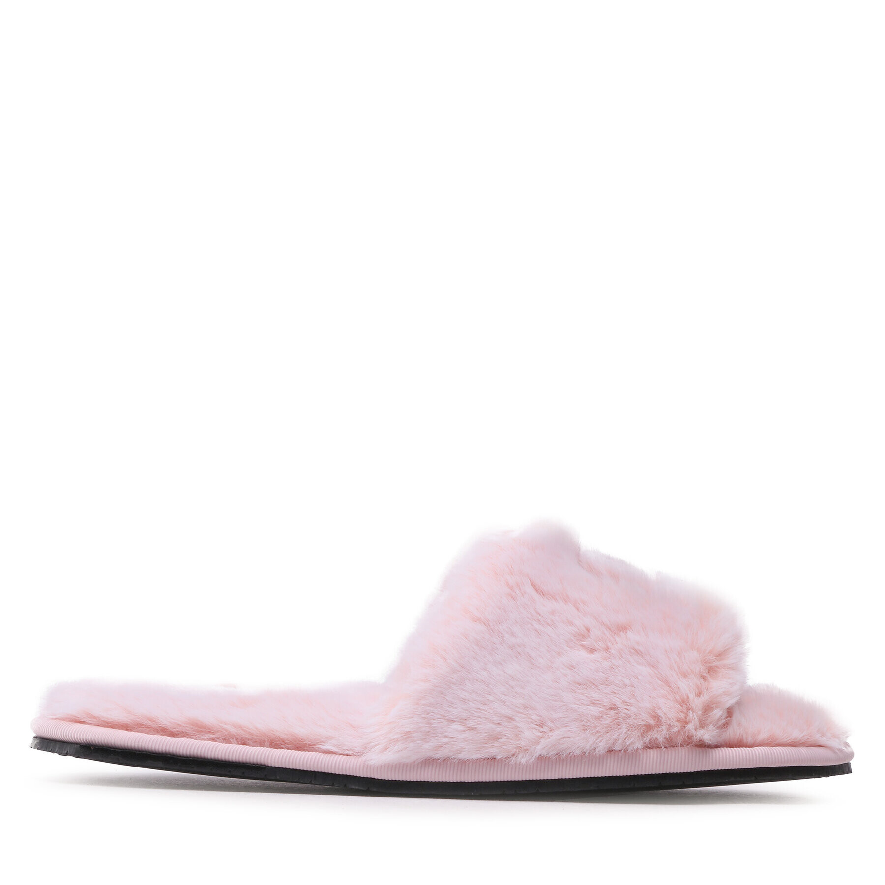 Calvin Klein Пантофи Slipper Sandal Fur HW0HW01226 Розов - Pepit.bg