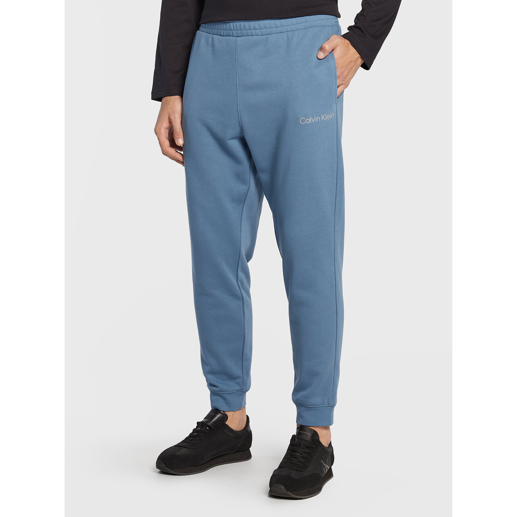 Calvin Klein Performance Долнище анцуг 00GMS2P606 Син Regular Fit - Pepit.bg