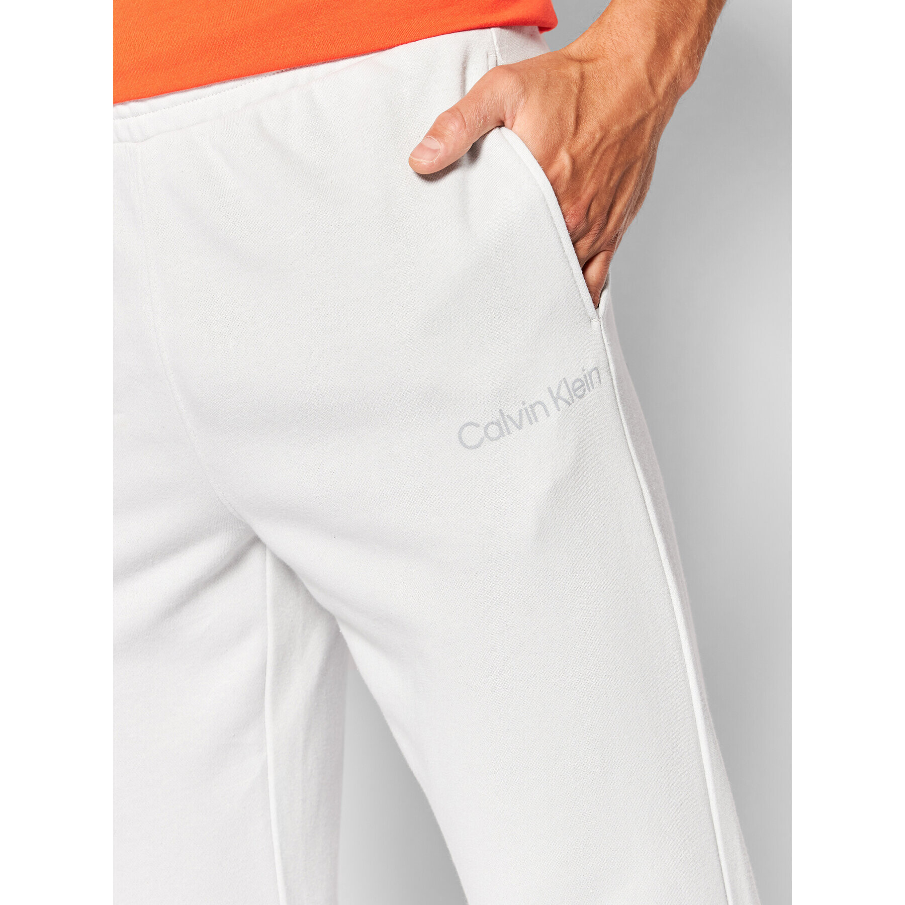 Calvin Klein Performance Долнище анцуг 00GMS2P606 Сив Regular Fit - Pepit.bg