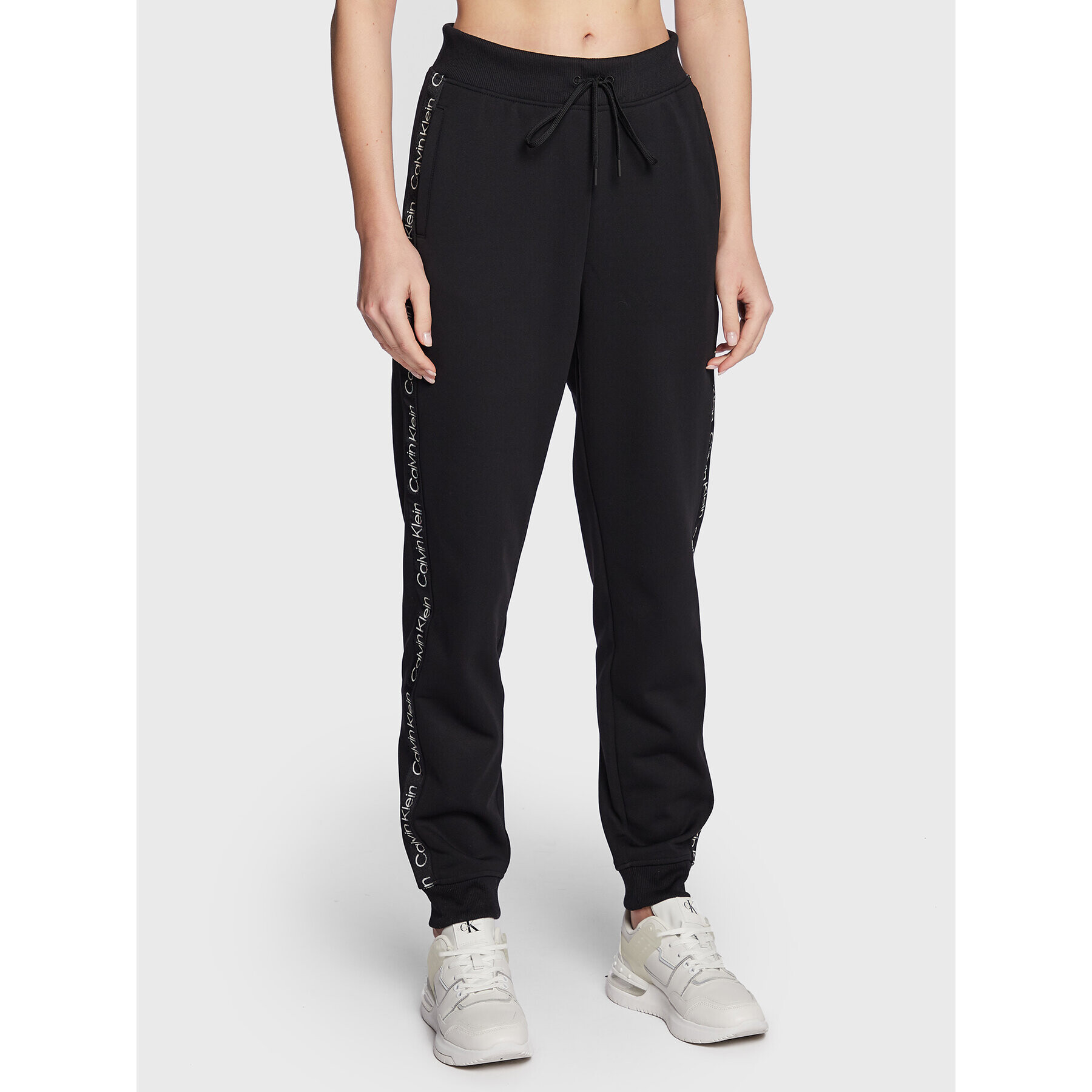 Calvin Klein Performance Долнище анцуг 00GWF2P601 Черен Regular Fit - Pepit.bg