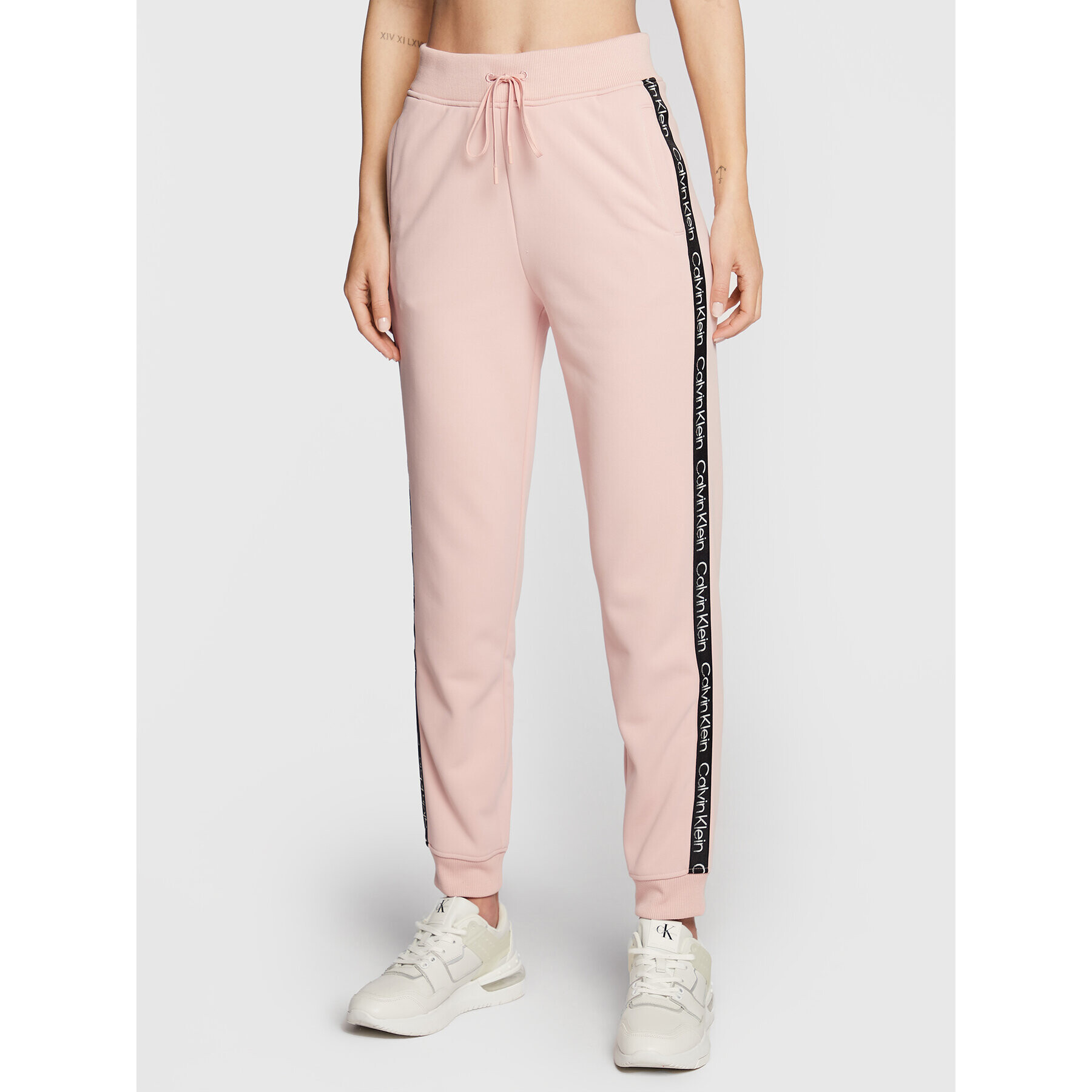 Calvin Klein Performance Долнище анцуг 00GWF2P601 Розов Regular Fit - Pepit.bg