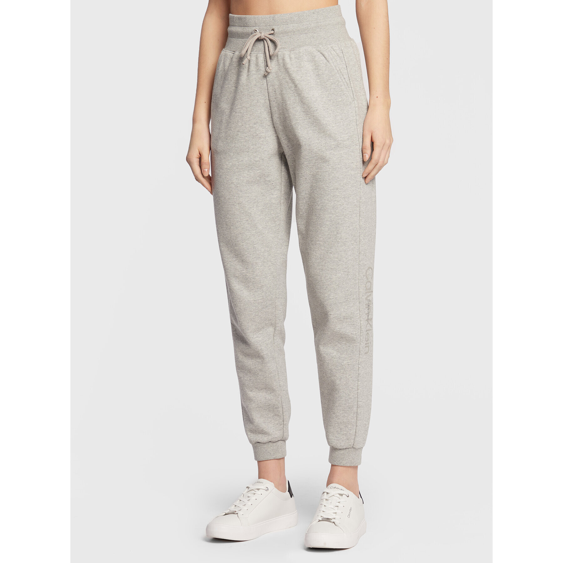 Calvin Klein Performance Долнище анцуг 00GWF2P612 Сив Slim Fit - Pepit.bg