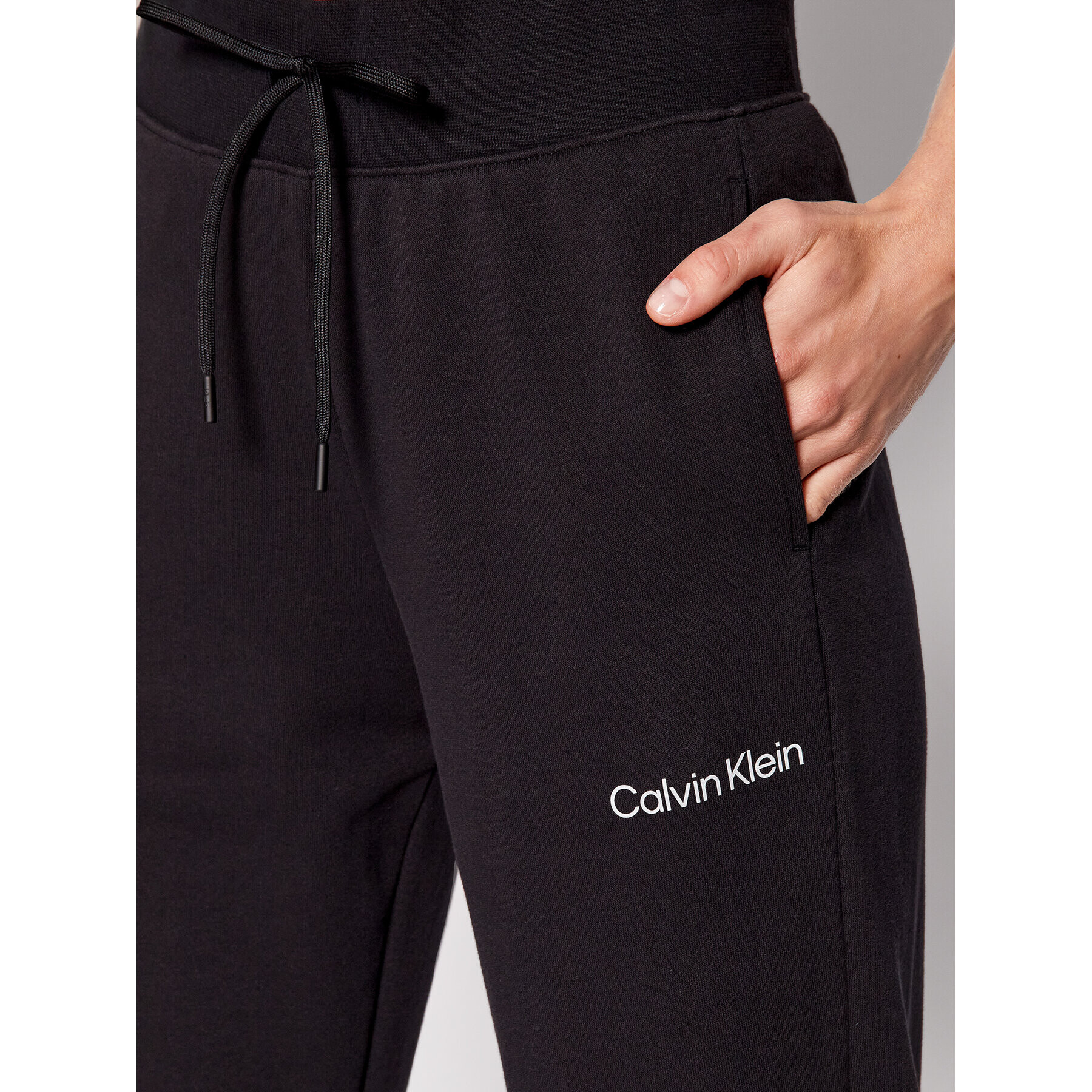 Calvin Klein Performance Долнище анцуг 00GWS2P608 Черен Regular Fit - Pepit.bg