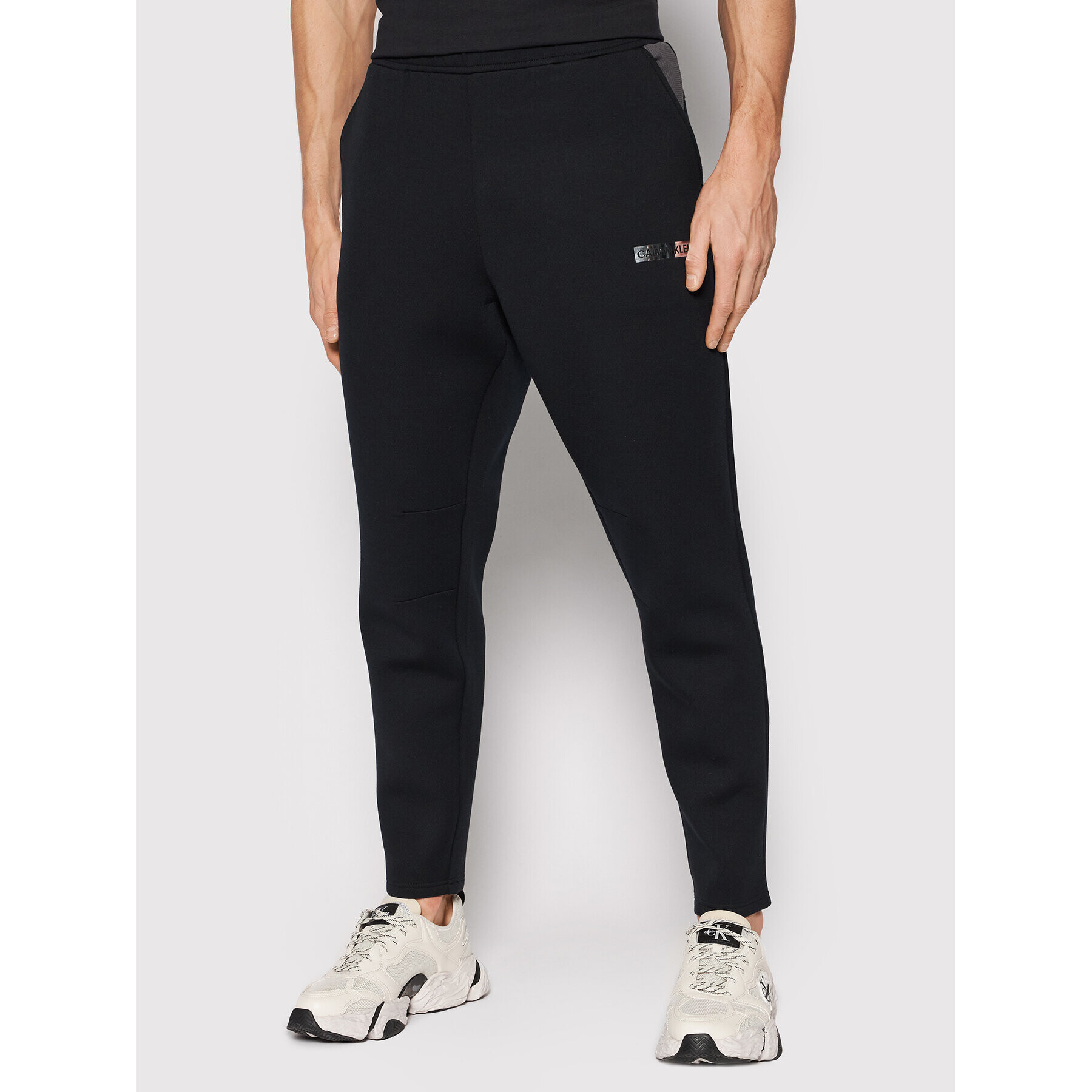 Calvin Klein Performance Долнище анцуг 00GMH1P609 Черен Regular Fit - Pepit.bg