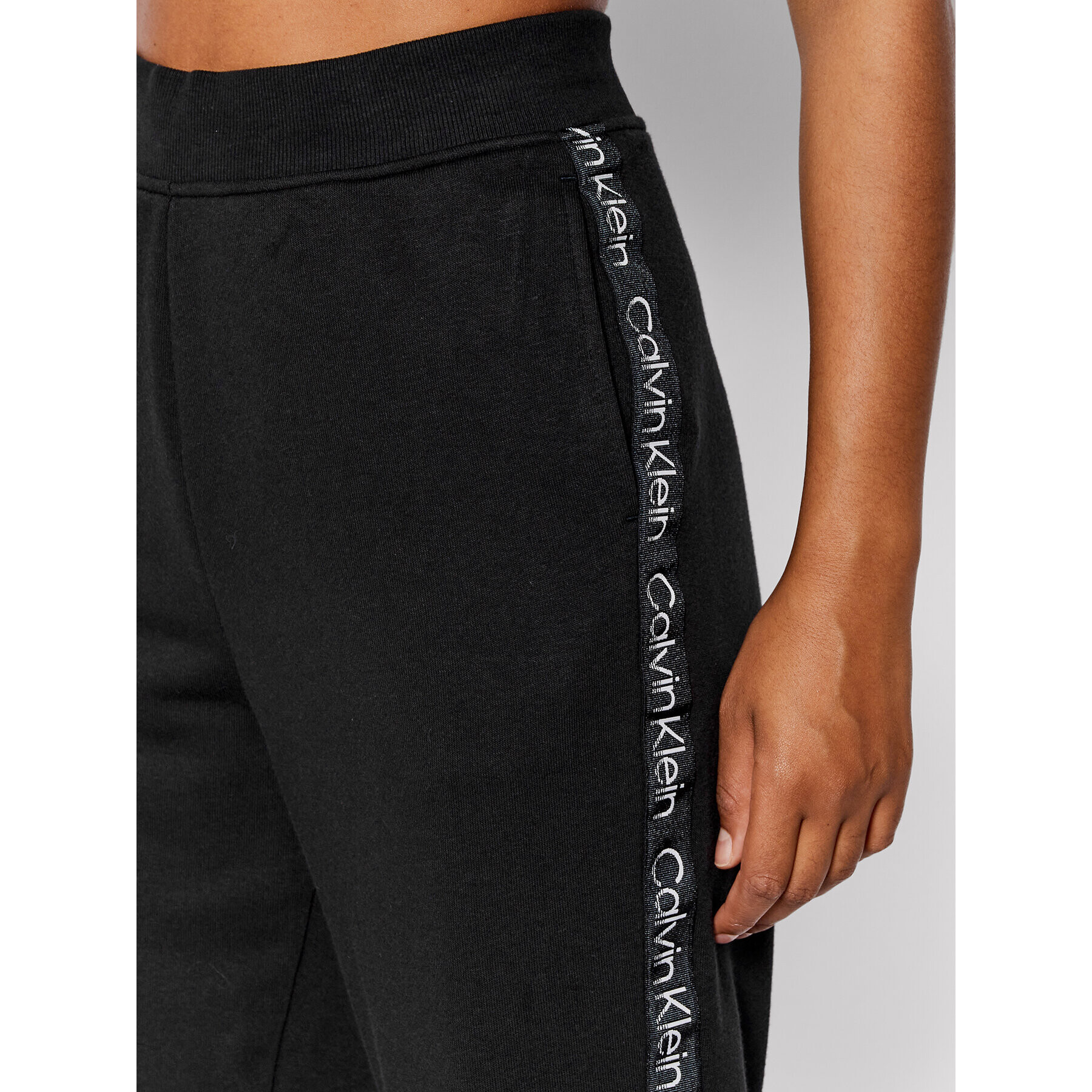 Calvin Klein Performance Долнище анцуг 00GWS2P610 Черен Regular Fit - Pepit.bg