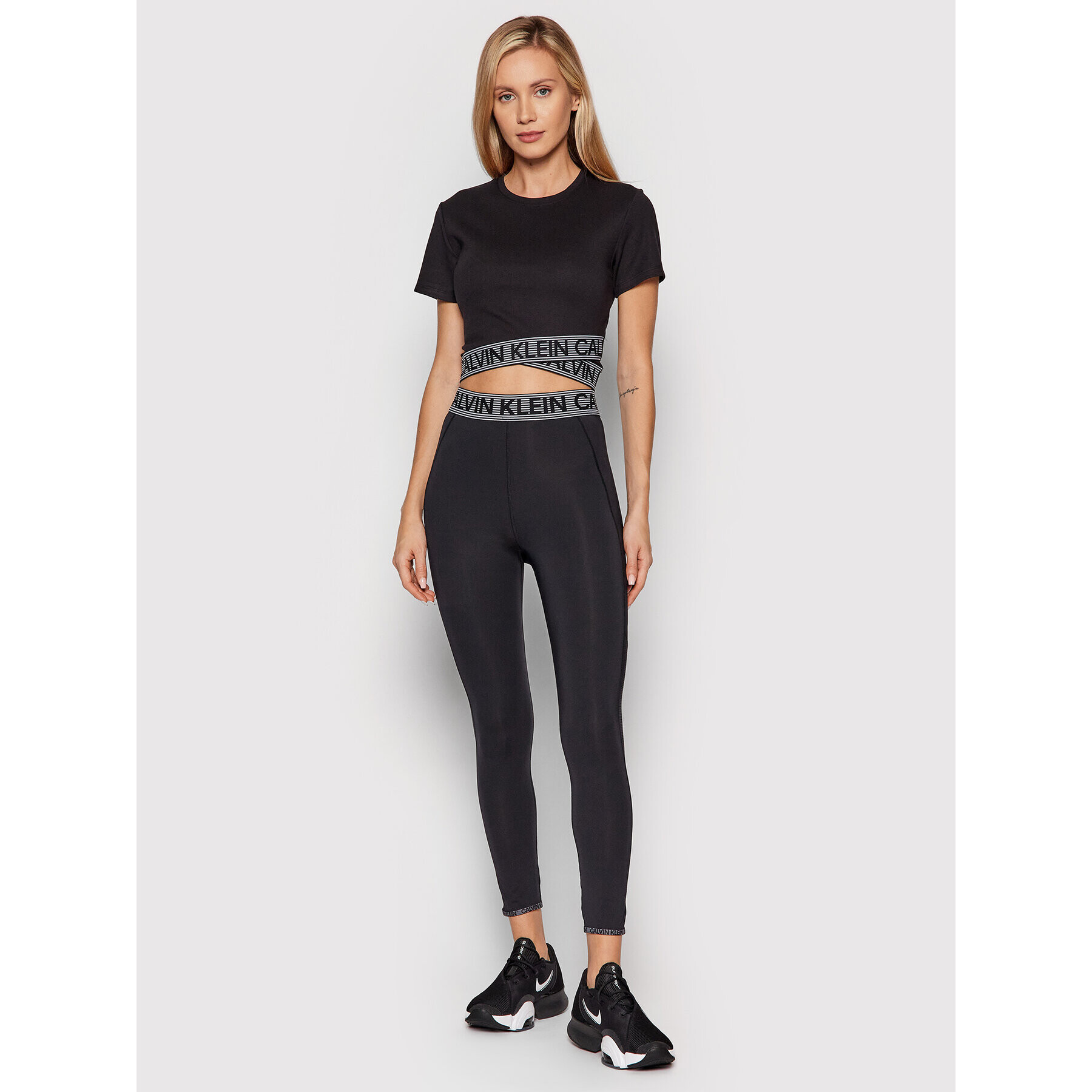 Calvin Klein Performance Клин 00GWF1L602 Черен Slim Fit - Pepit.bg