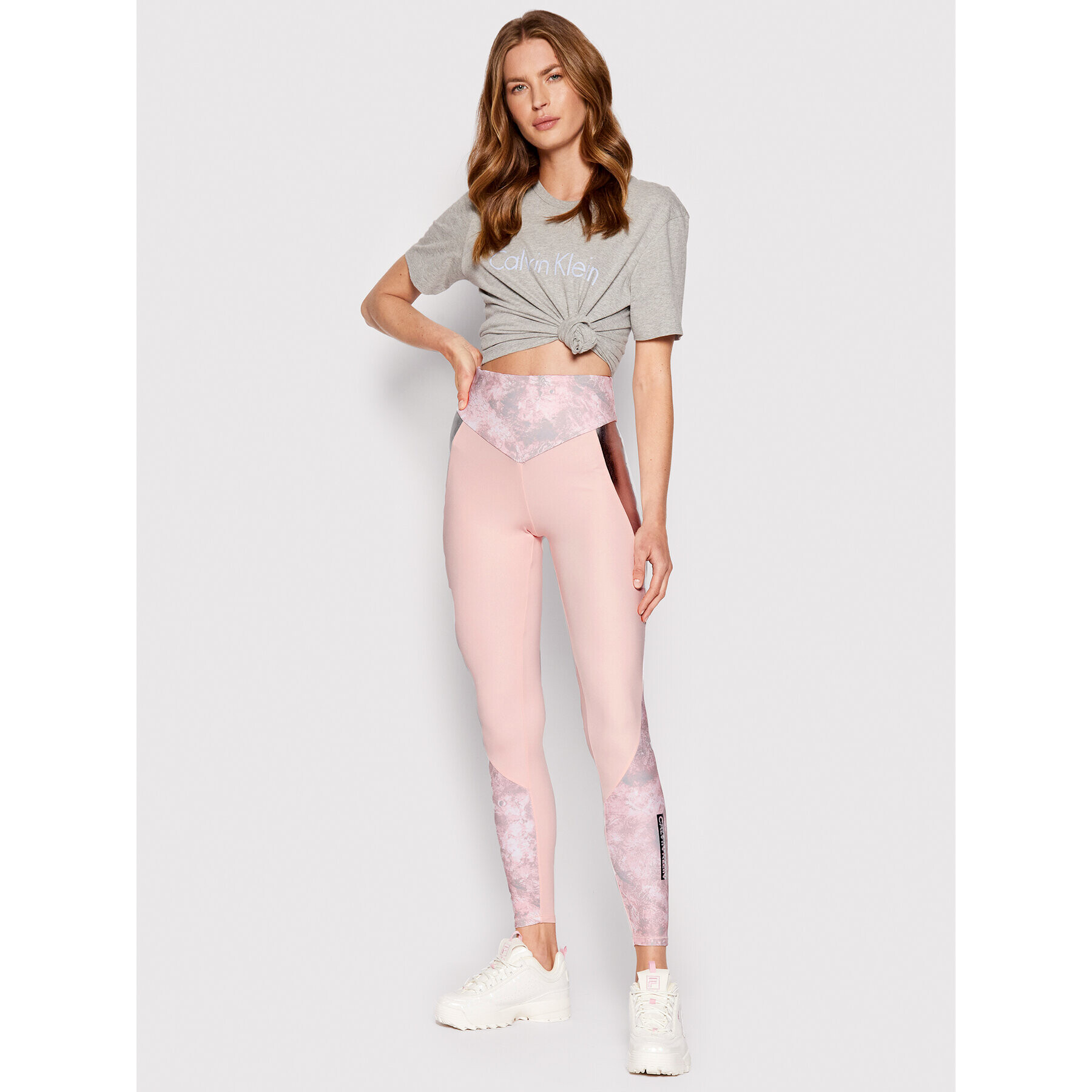 Calvin Klein Performance Клин 00GWH1L603 Розов Slim Fit - Pepit.bg