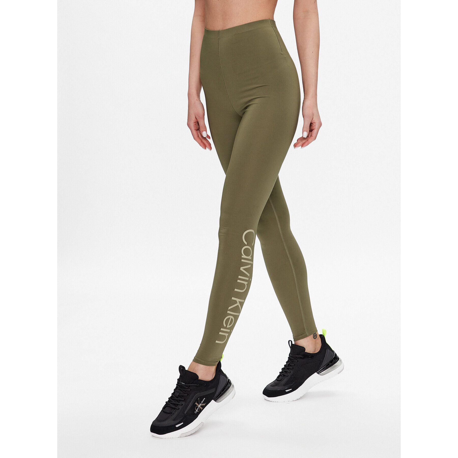 Calvin Klein Performance Клин 00GWS3L602 Бежов Slim Fit - Pepit.bg