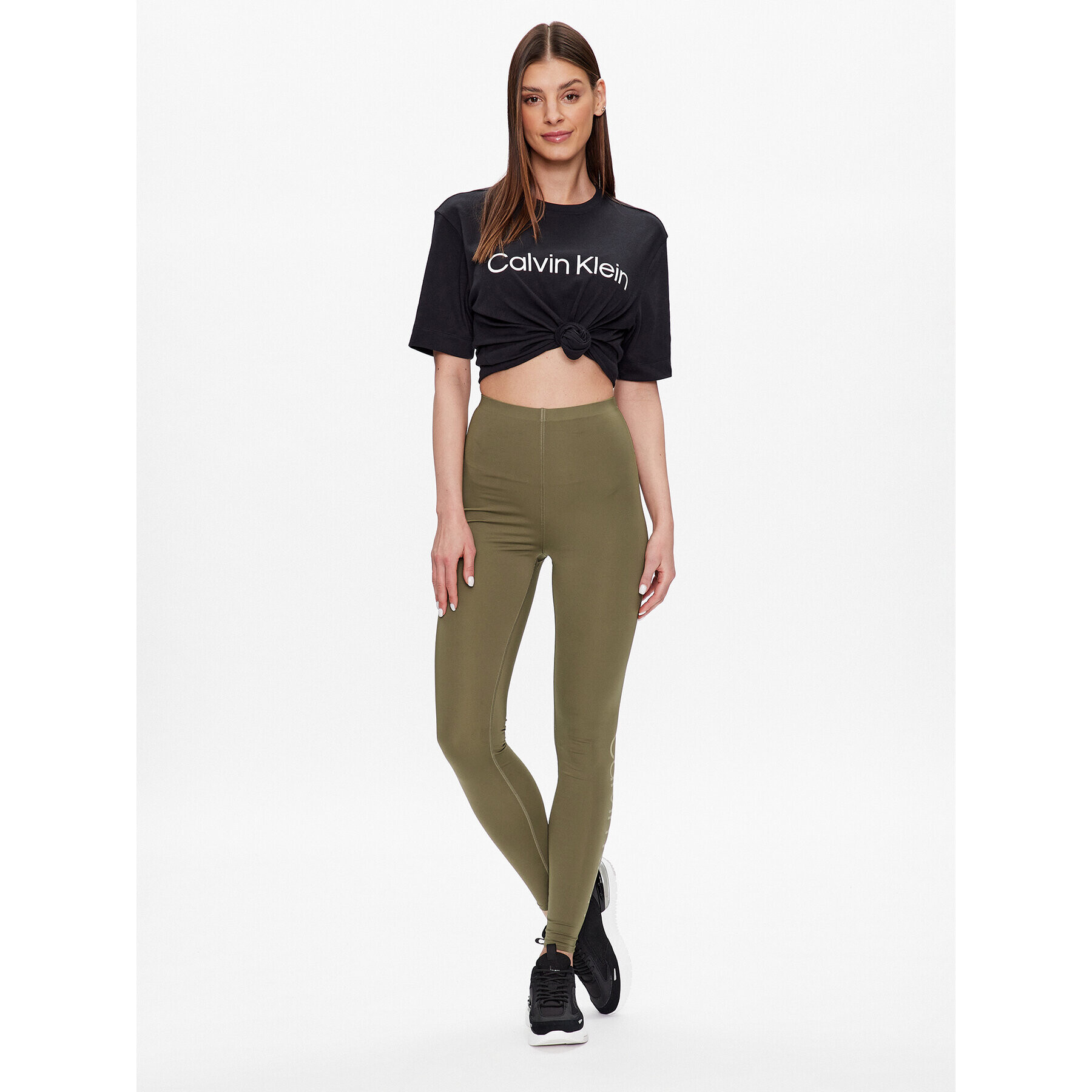 Calvin Klein Performance Клин 00GWS3L602 Бежов Slim Fit - Pepit.bg