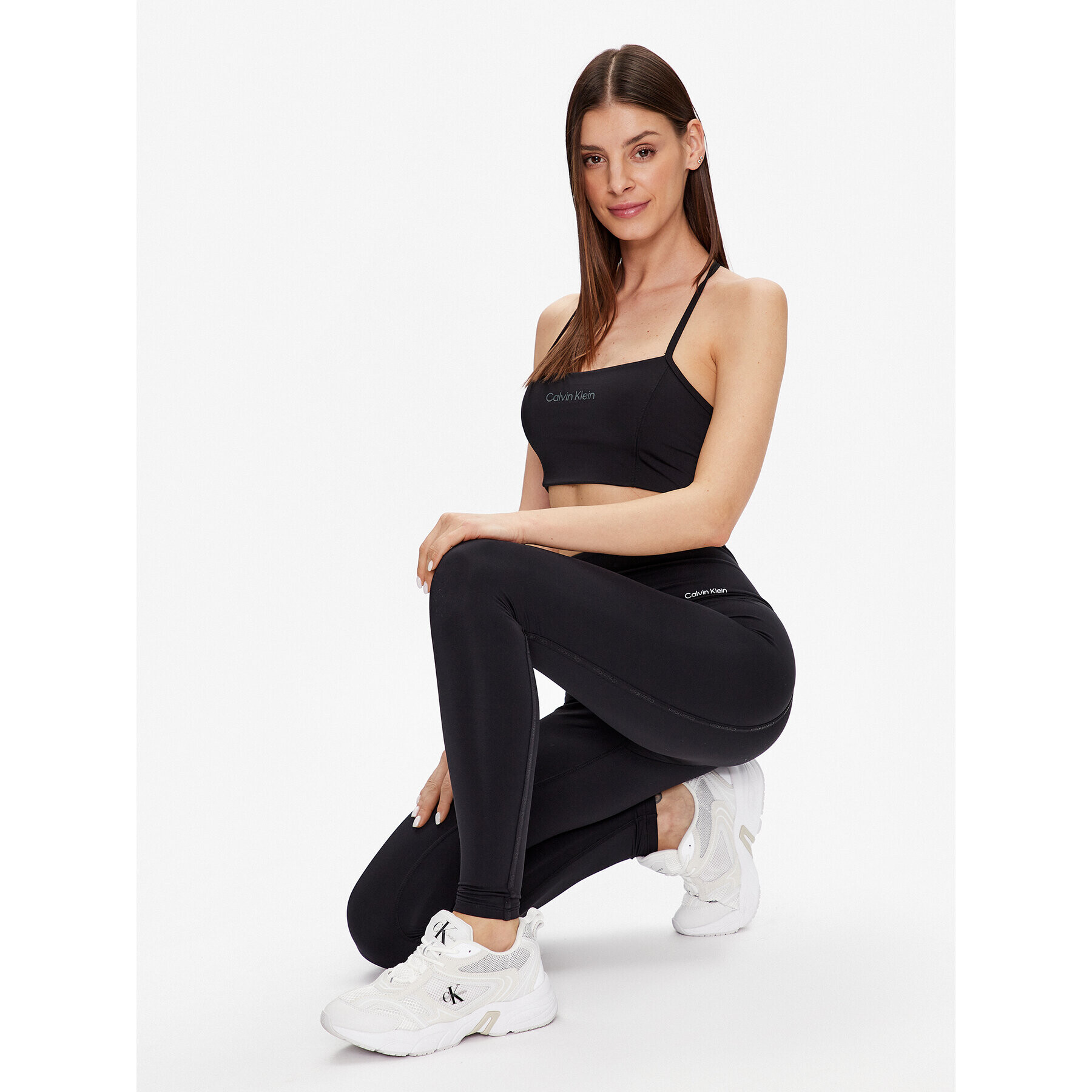 Calvin Klein Performance Клин 00GWS3L604 Черен Slim Fit - Pepit.bg