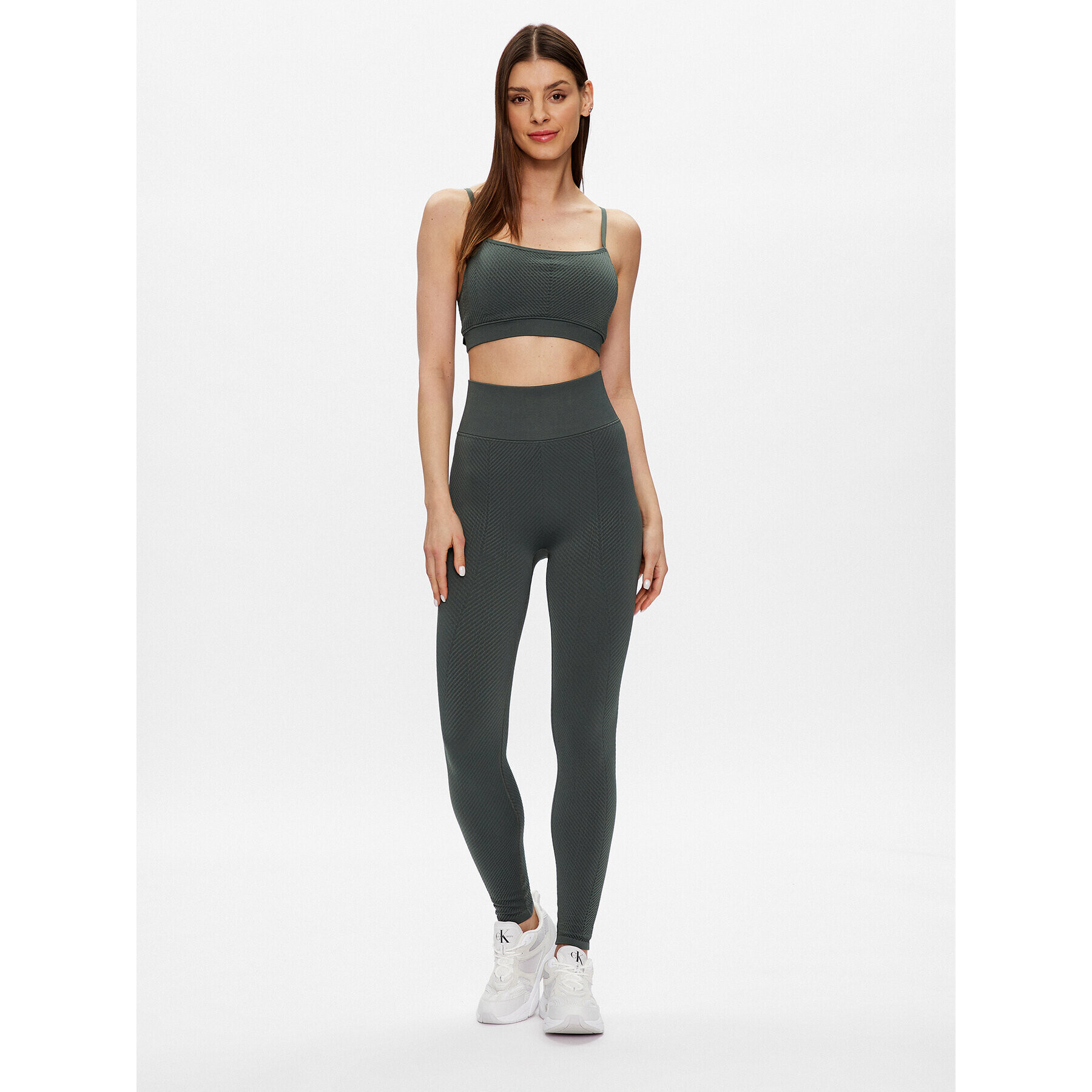 Calvin Klein Performance Клин 00GWS3L607 Зелен Slim Fit - Pepit.bg