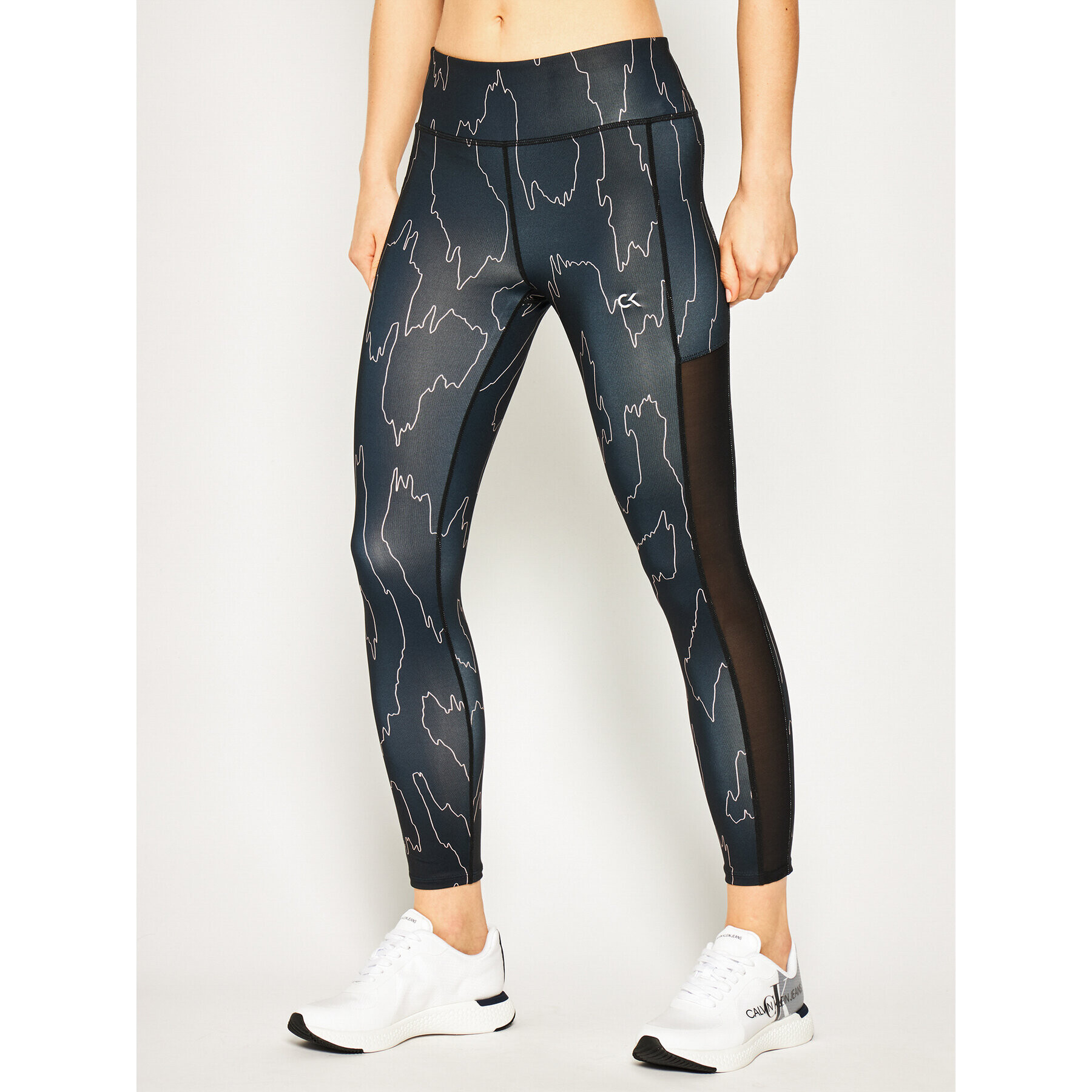 Calvin Klein Performance Клин Tight 00GWS0L618 Черен Slim Fit - Pepit.bg