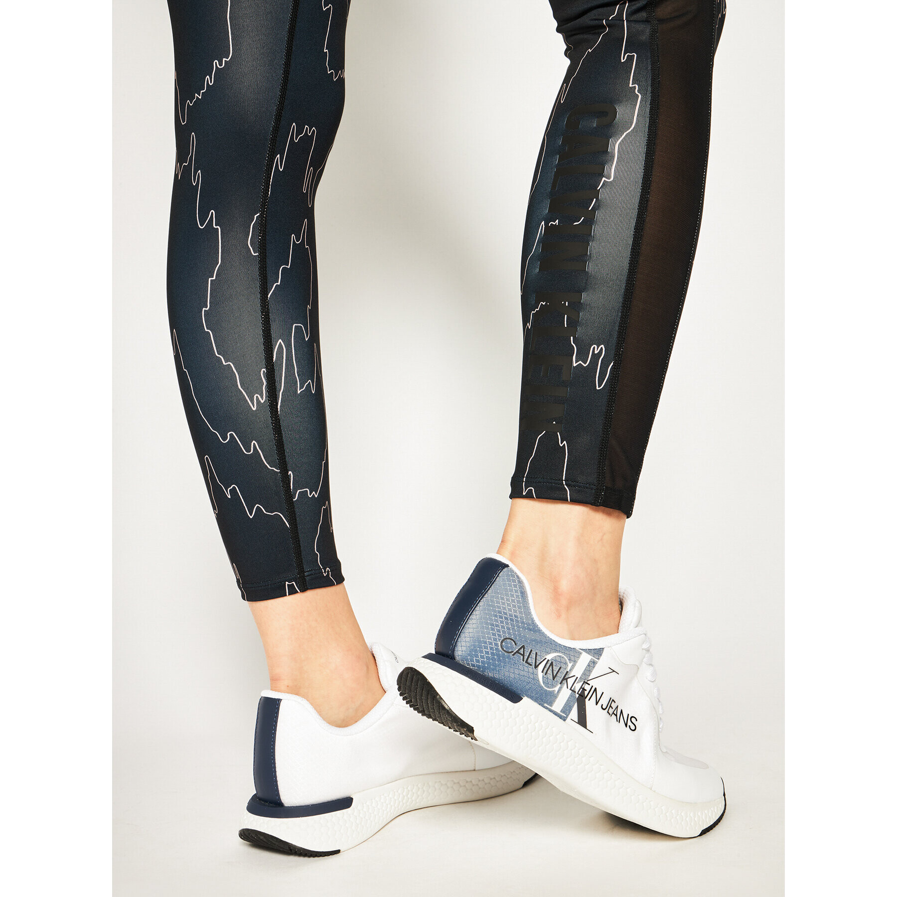 Calvin Klein Performance Клин Tight 00GWS0L618 Черен Slim Fit - Pepit.bg