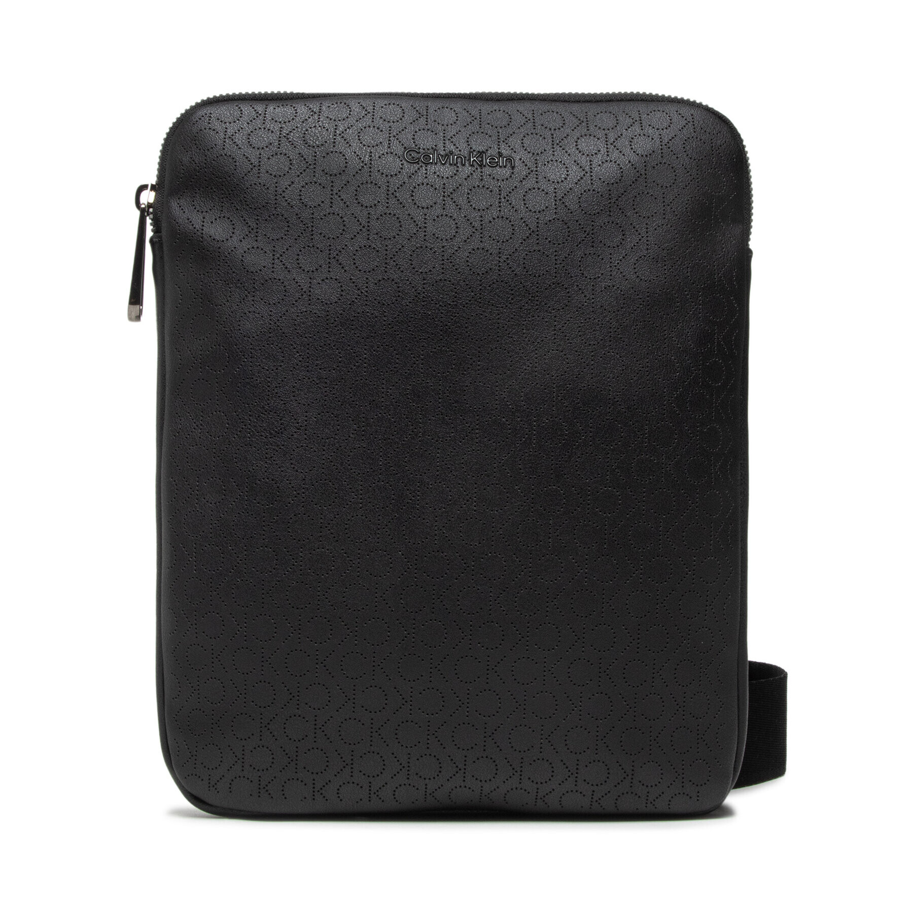 Calvin Klein Мъжка чантичка Perfed Flatpack K50K508760 Черен - Pepit.bg