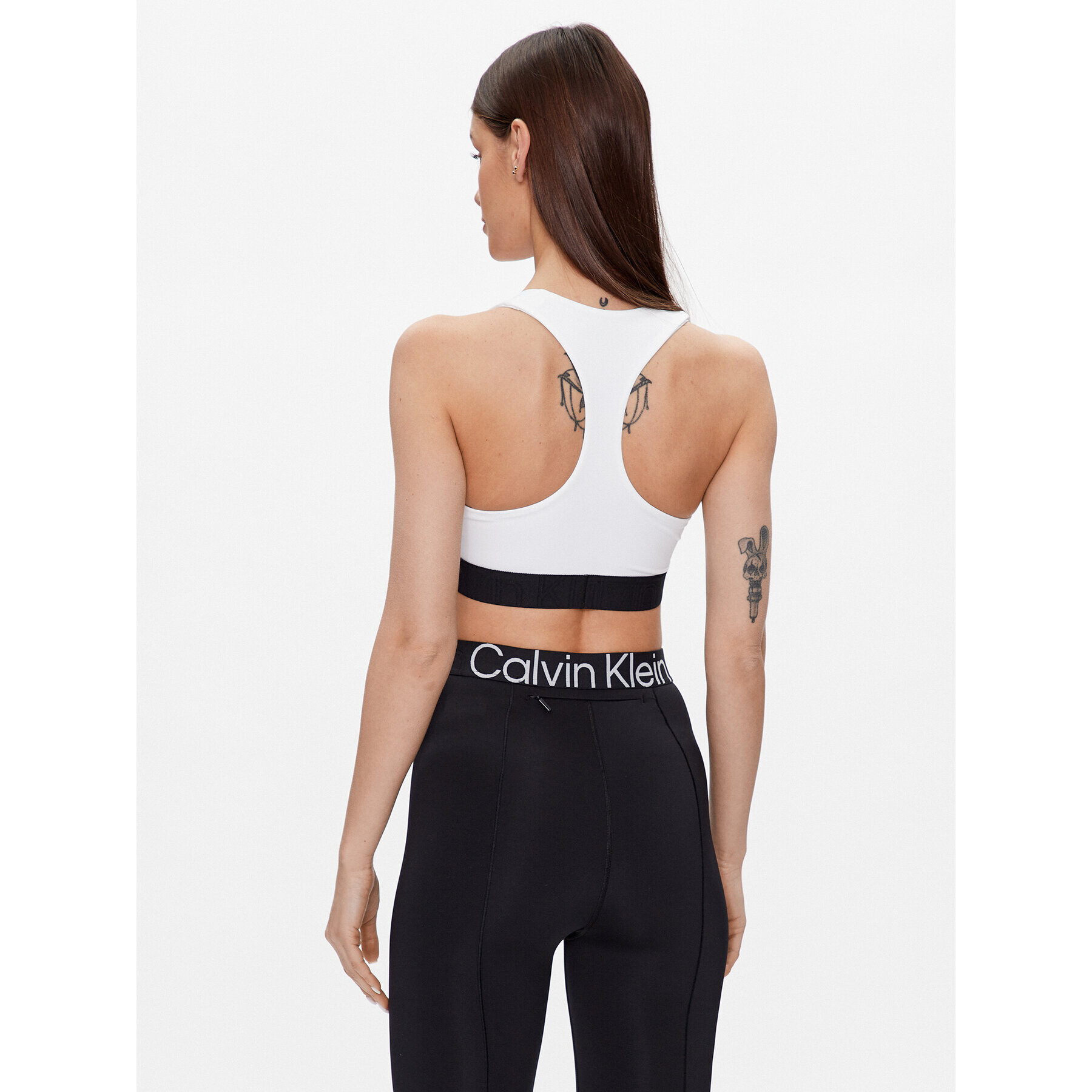 Calvin Klein Performance Спортен сутиен 00GWS3K115 Бял - Pepit.bg