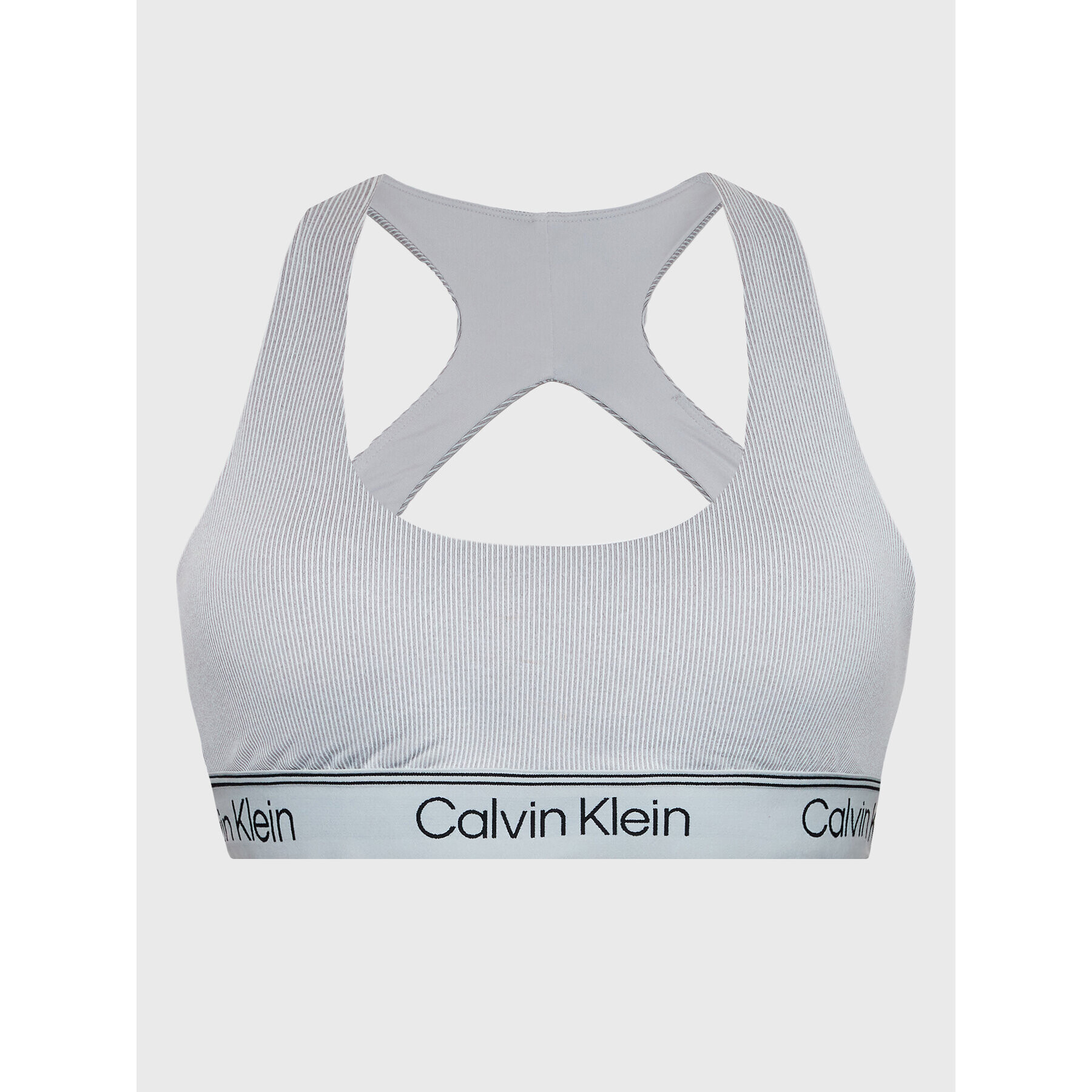 Calvin Klein Performance Спортен сутиен 00GWS3K122 Сив - Pepit.bg